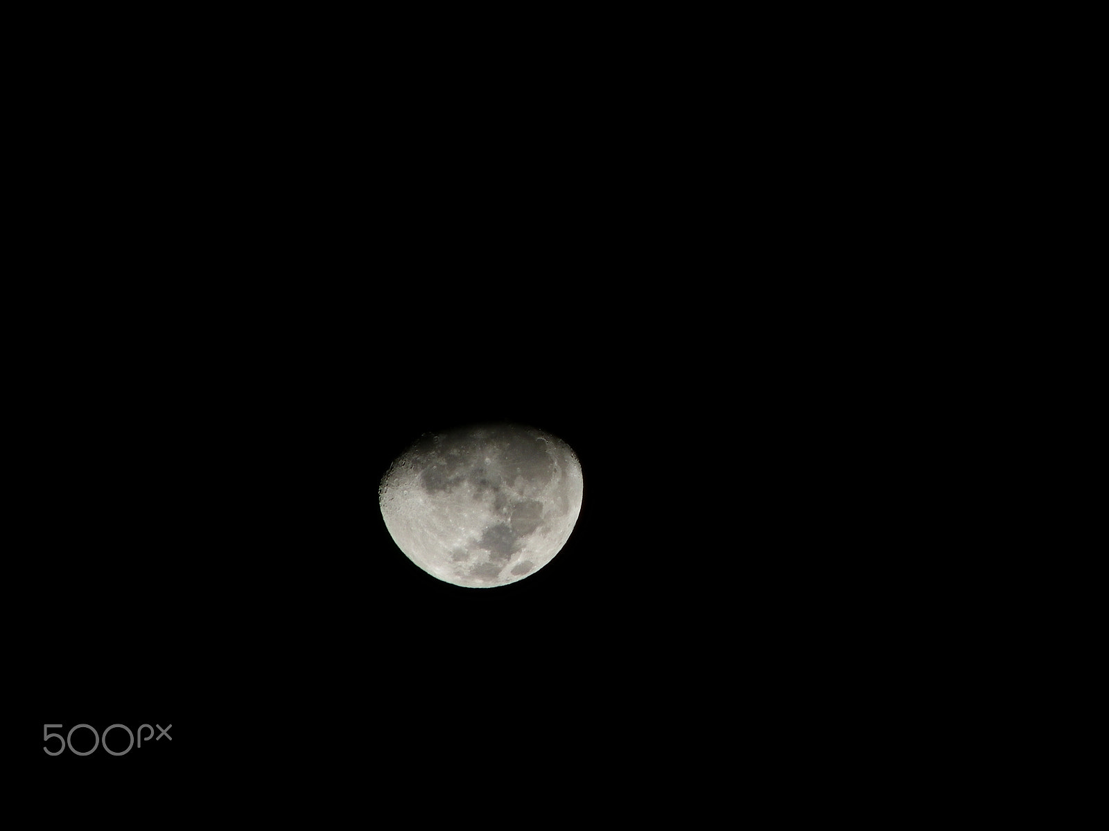 Pentax X90 sample photo. Moon photography