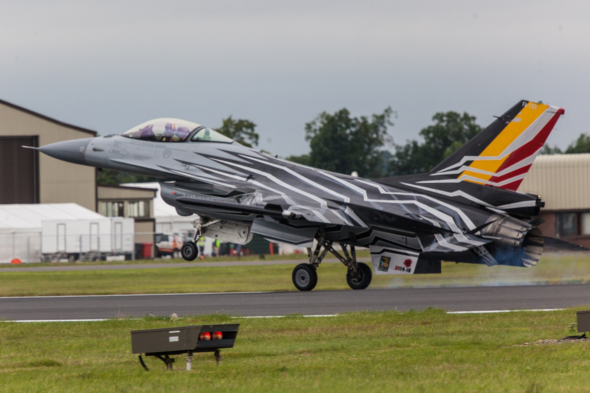 Canon EF 70-200mm F4L IS USM sample photo. Lockhead martin f-16a mlu fighting falcon photography