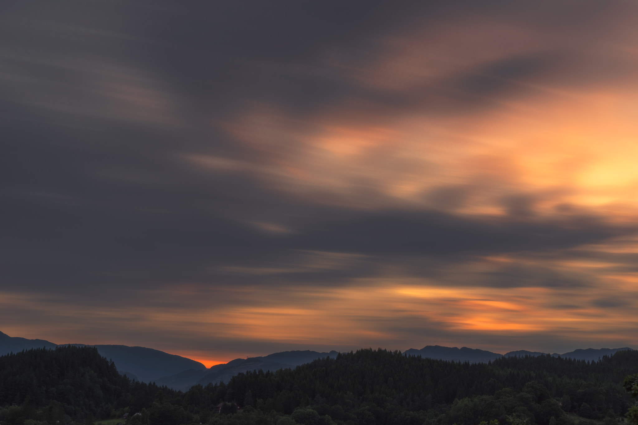 Pentax K-1 sample photo. Clouds sunde photography