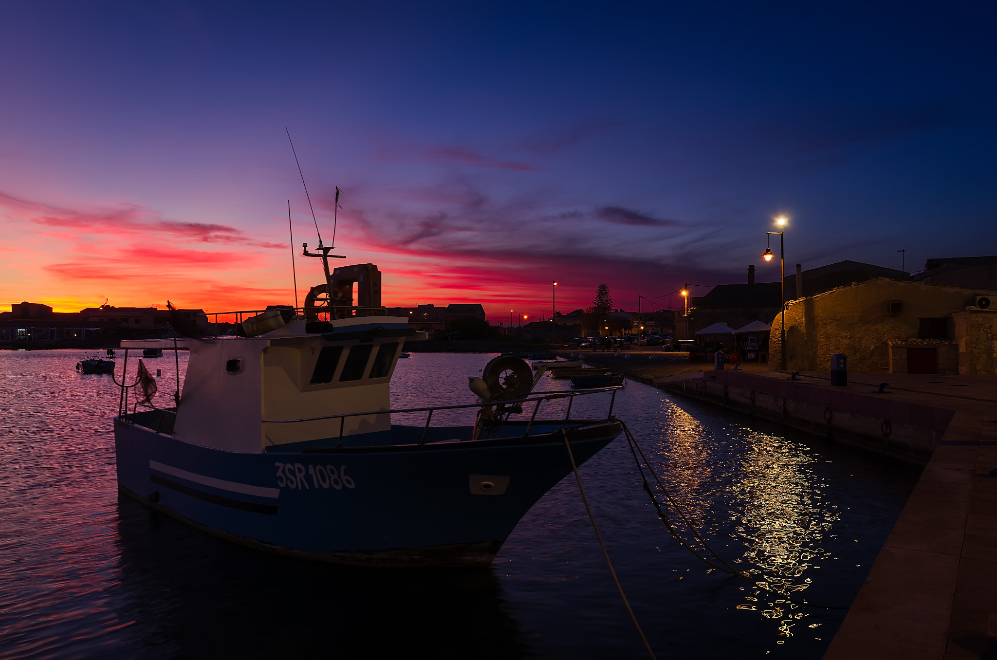 Pentax K-5 + Sigma 17-70mm F2.8-4 DC Macro HSM | C sample photo. The harbour at dusk photography