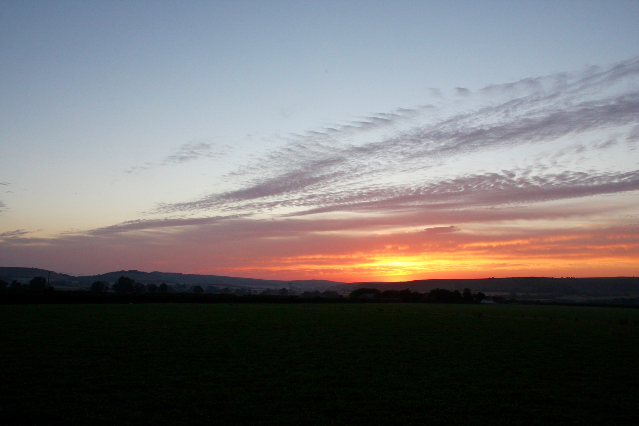 Canon EOS 40D sample photo. August sunrise photography