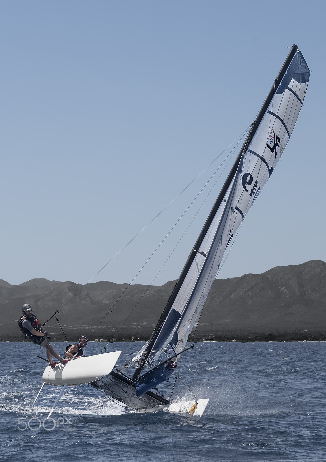 Sigma 70-200mm F2.8 EX DG Macro HSM II sample photo. Hobie cat 2 photography