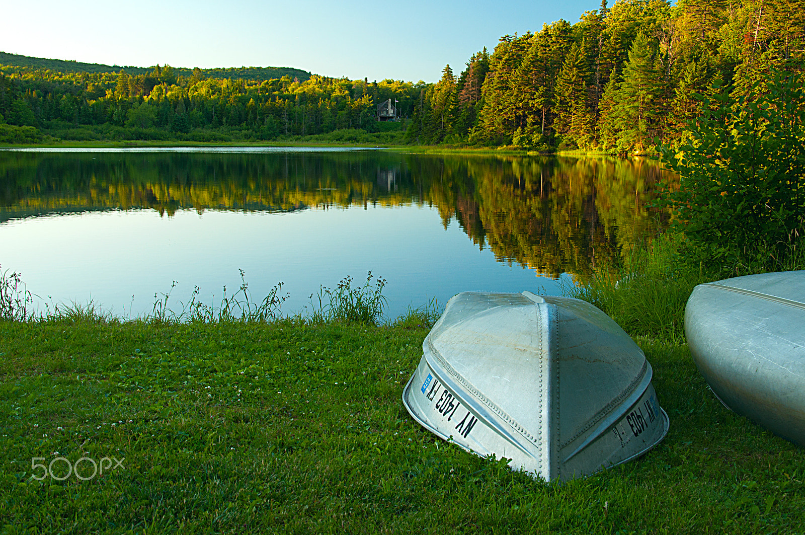 Sigma 28-300mm F3.5-6.3 DG Macro sample photo. Evening by the lake photography