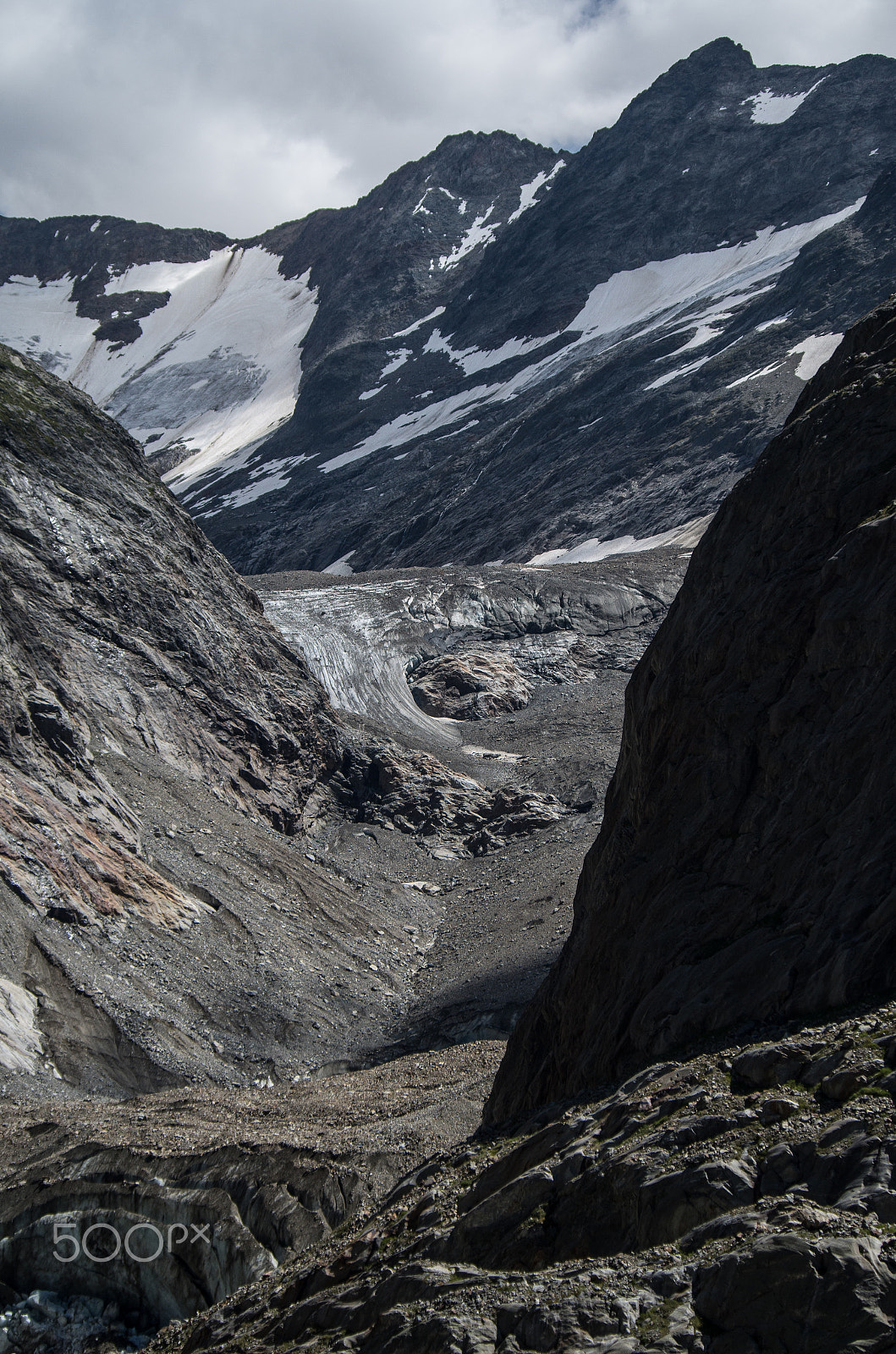 smc PENTAX-DA L 50-200mm F4-5.6 ED sample photo. Glacier du tre la tête  photography
