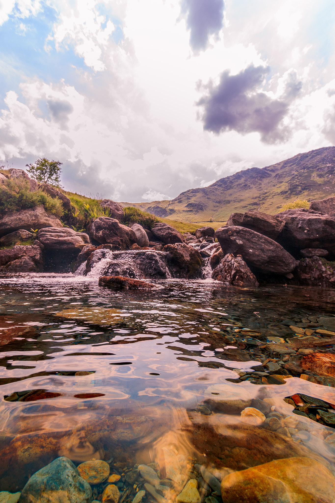 Sigma 10-20mm F3.5 EX DC HSM sample photo. Waterfall pool photography