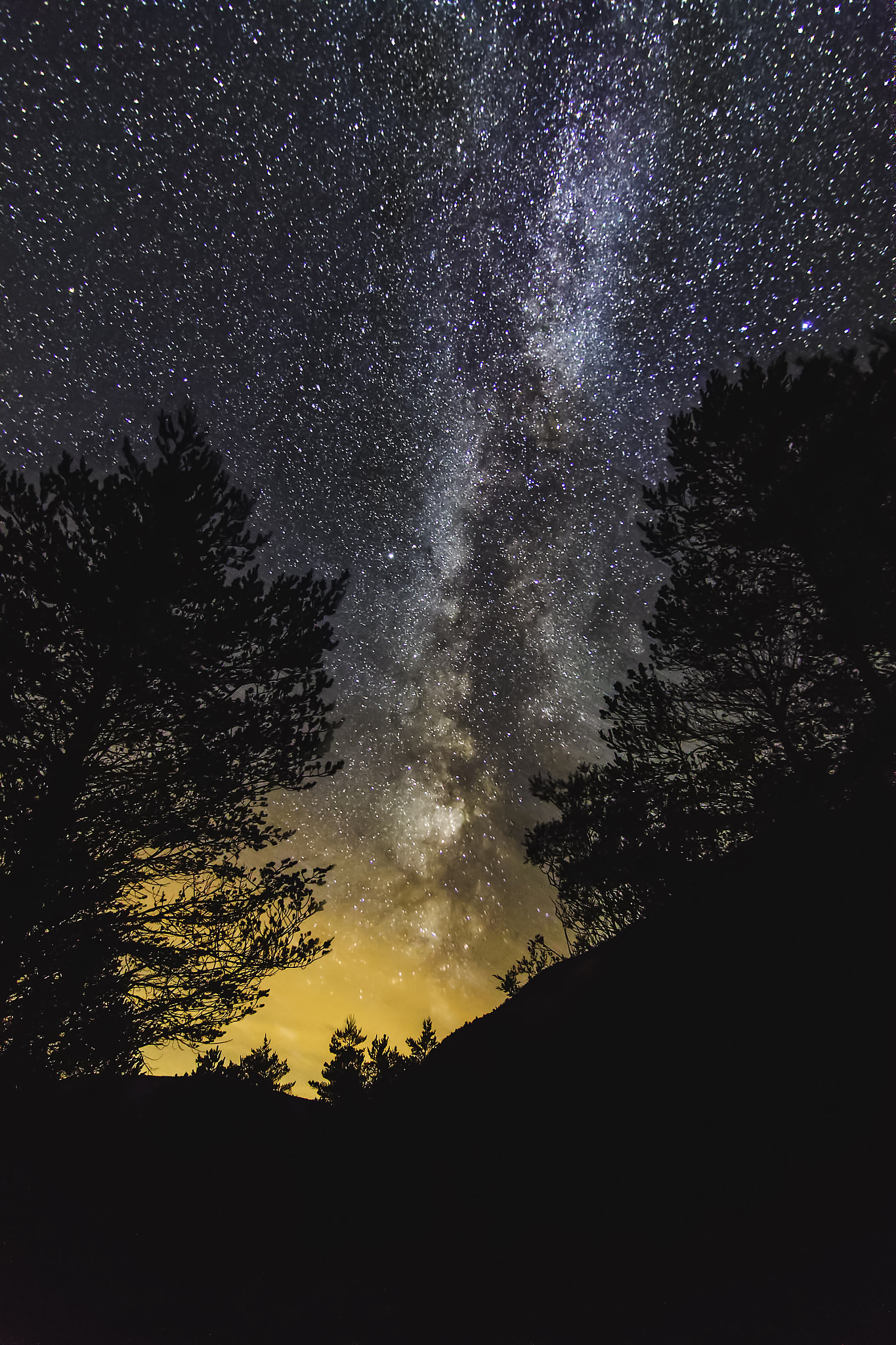 Canon EOS 500D (EOS Rebel T1i / EOS Kiss X3) sample photo. Milky way photography