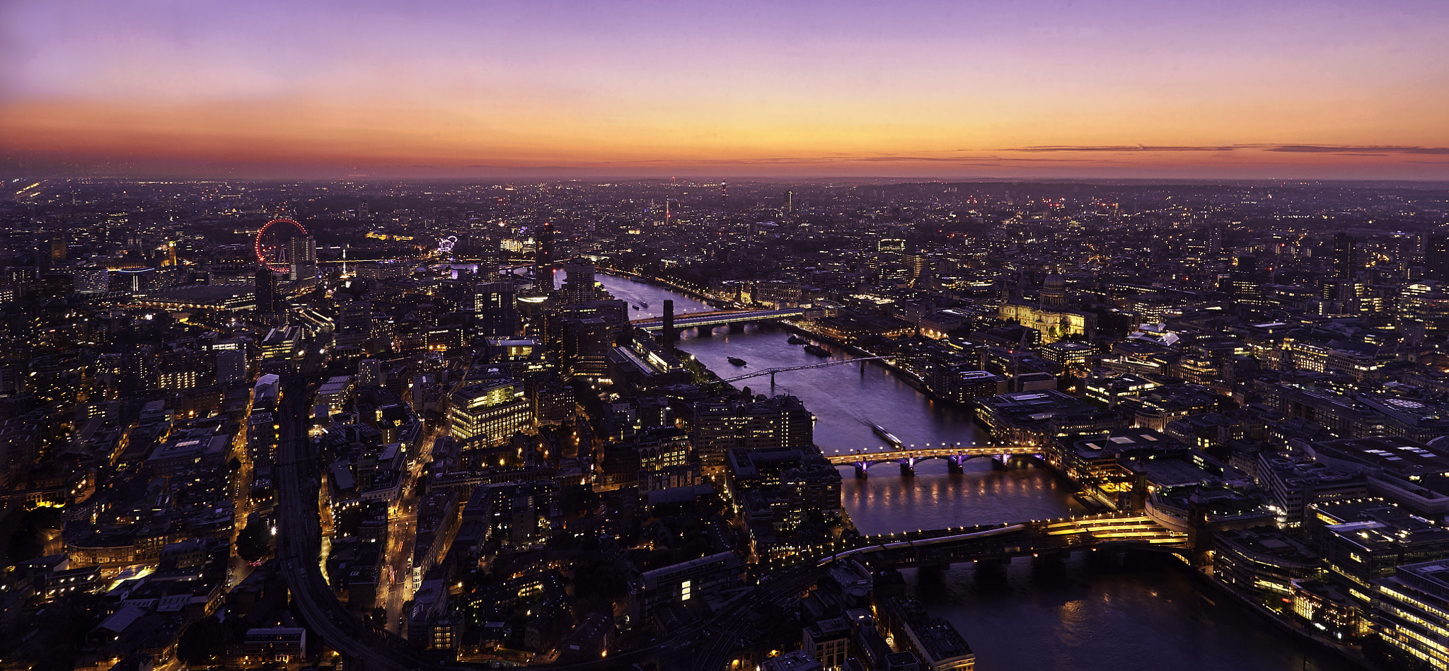 Olympus OM-D E-M10 + Olympus M.Zuiko Digital ED 7-14mm F2.8 PRO sample photo. London summer sunset cityscape.jpg photography