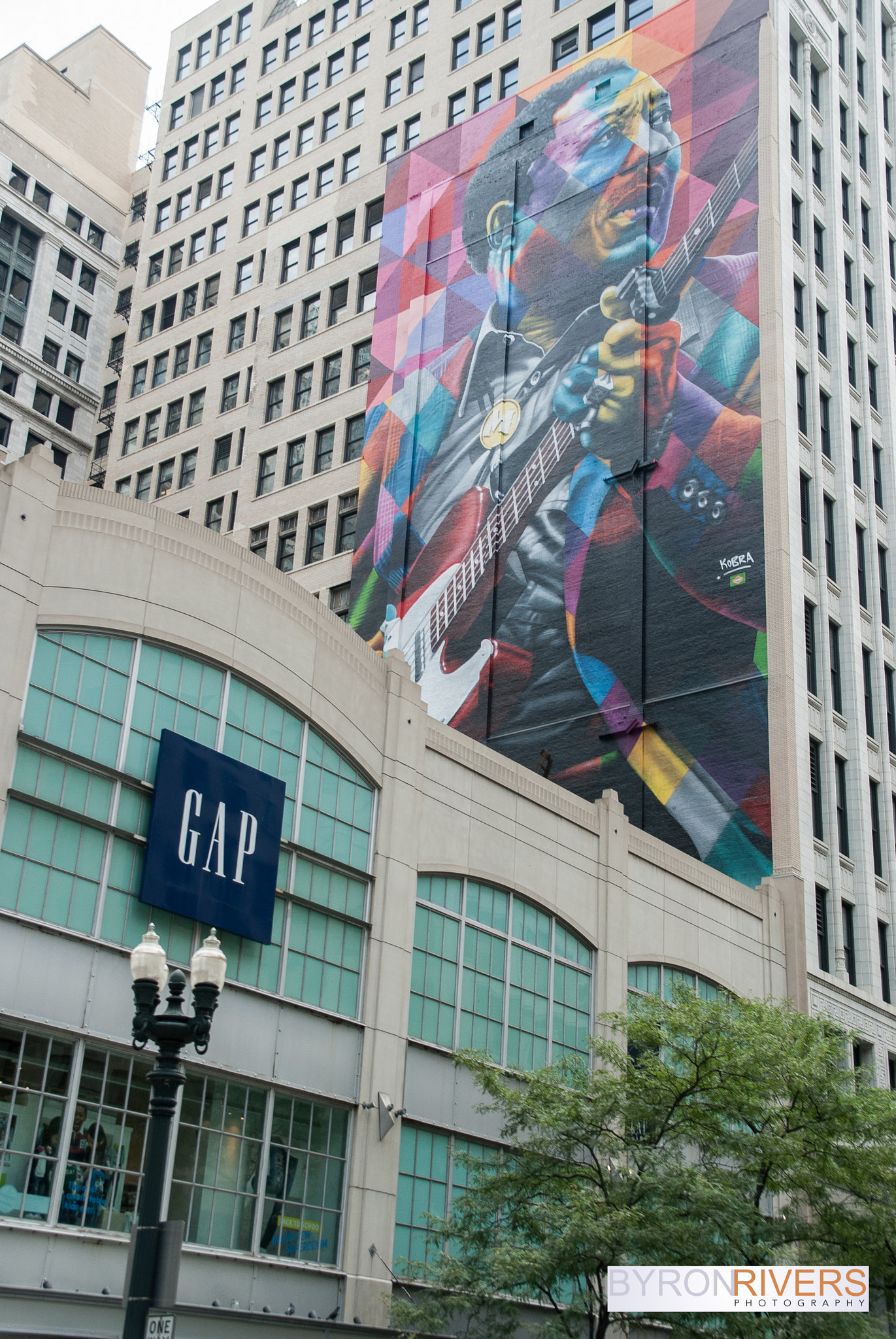 Sigma 18-125mm F3.8-5.6 DC HSM sample photo. Muddy waters by eduardo kobra chicago photography