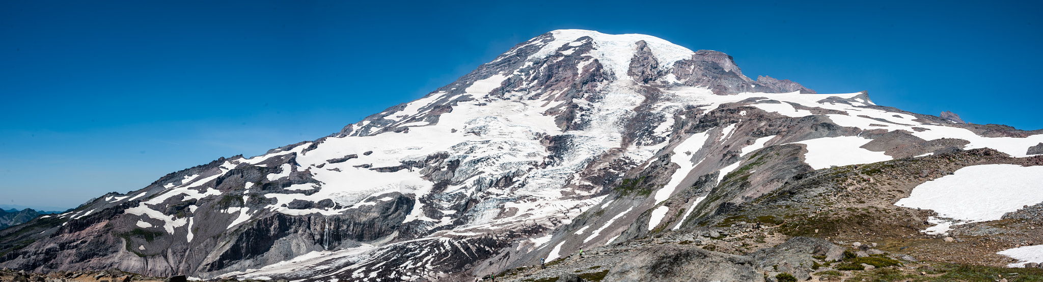 Nikon D700 + AF Zoom-Nikkor 35-70mm f/2.8D sample photo. South face of mt. rainier photography