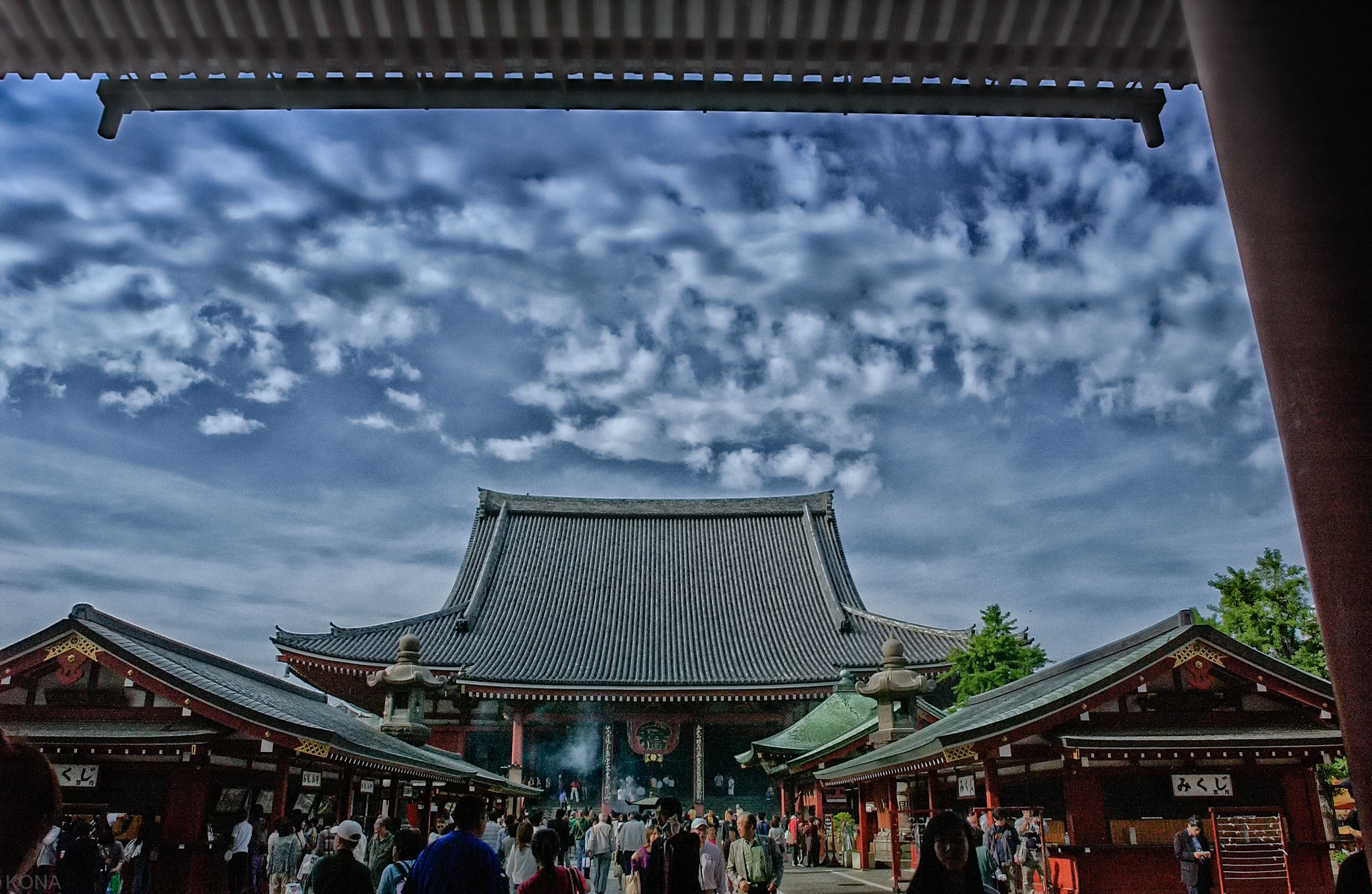 Nikon D1X sample photo. 浅草寺 photography