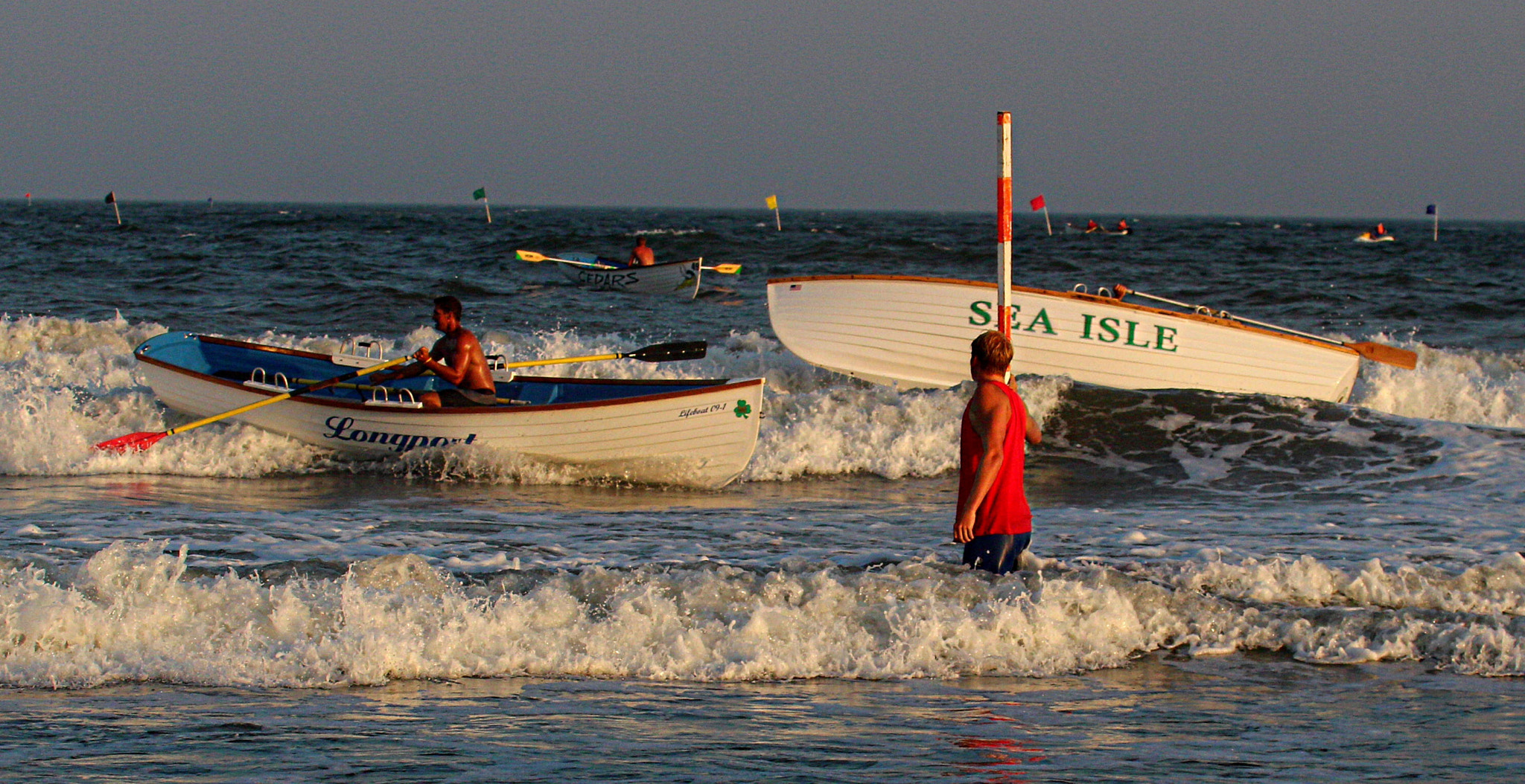 Canon EF 70-300mm F4-5.6L IS USM sample photo. Lifeguard races photography