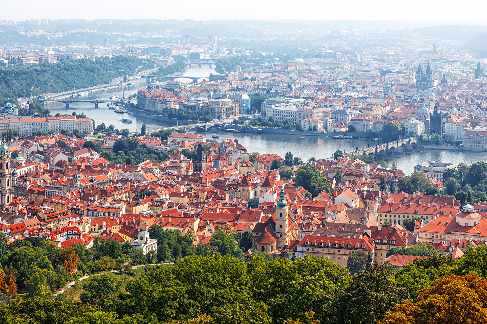 Canon EOS 5DS + Canon EF 24-70mm F2.8L USM sample photo. Over prague photography