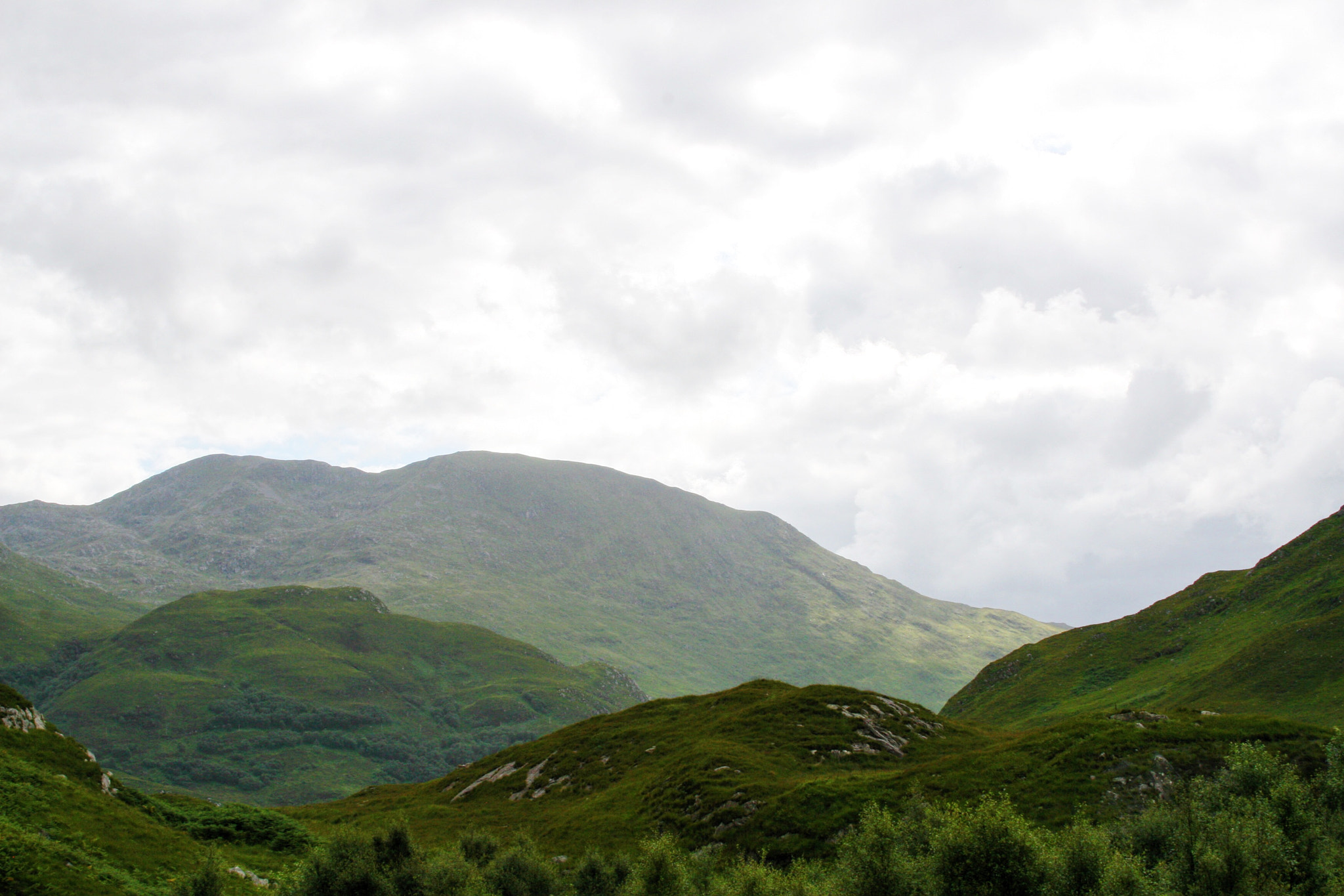 Canon EF 28-135mm F3.5-5.6 IS USM sample photo. Scotland mountains photography