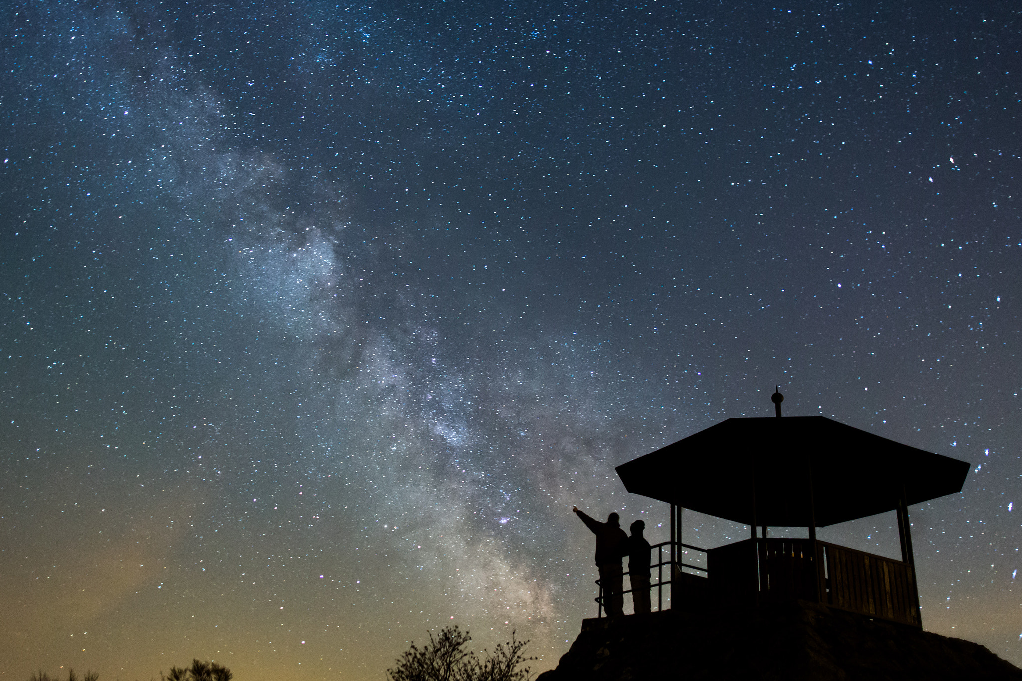 Sigma 28mm f/1.8 DG Macro EX sample photo. Milky way in germany - kandel photography