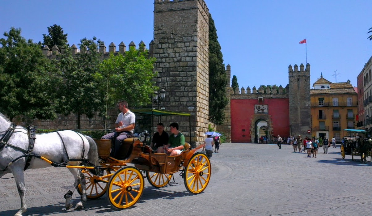 HTC ONE X sample photo. Royal alcazar seville spain photography