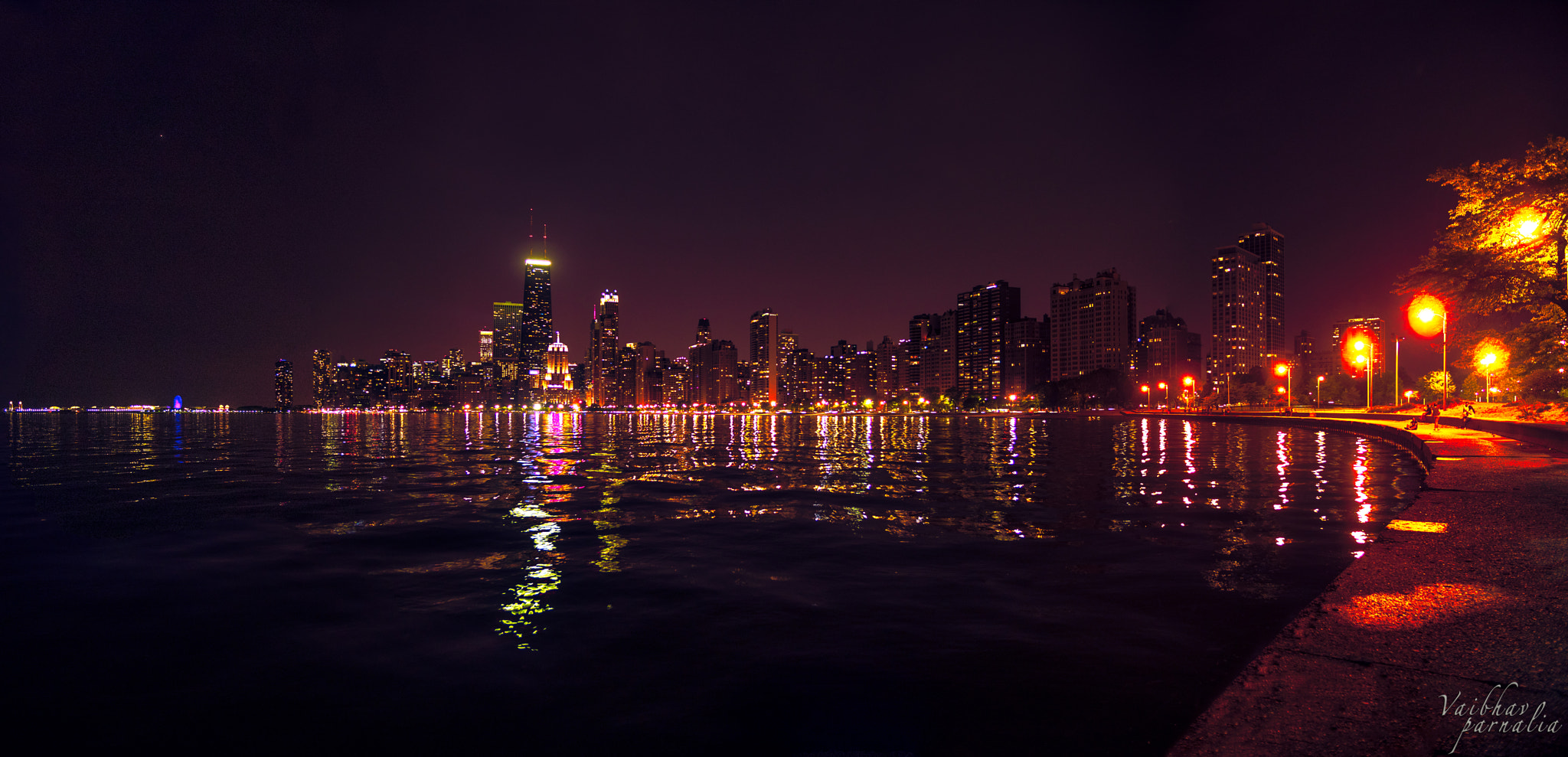 Panasonic Lumix DMC-GH4 + .64x Metabones 18-35/1.8 sample photo. Chicago downtown panorama photography