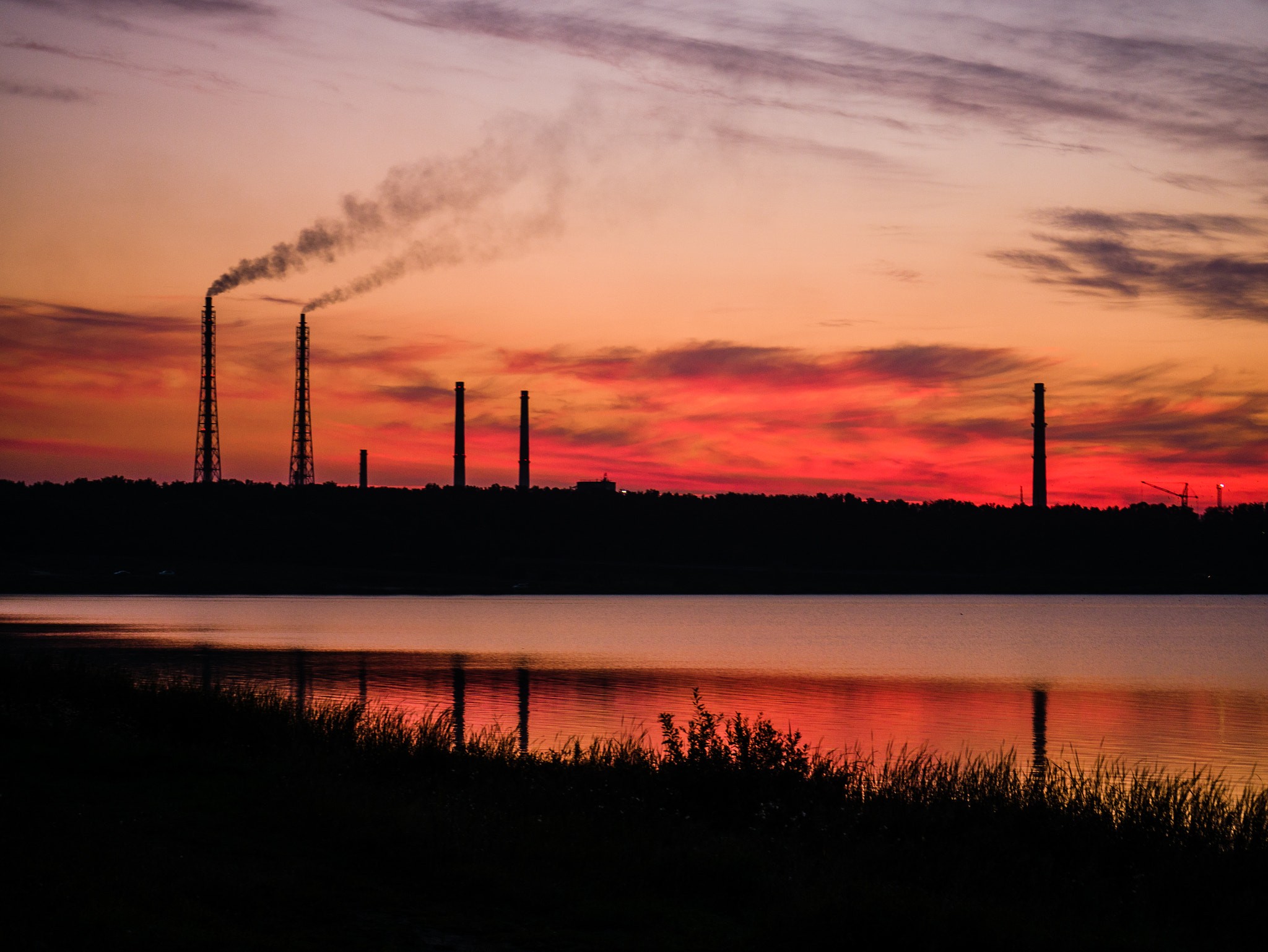LUMIX G VARIO 45-150/F4.0-5.6 sample photo. Dramatic sunrise 2 photography