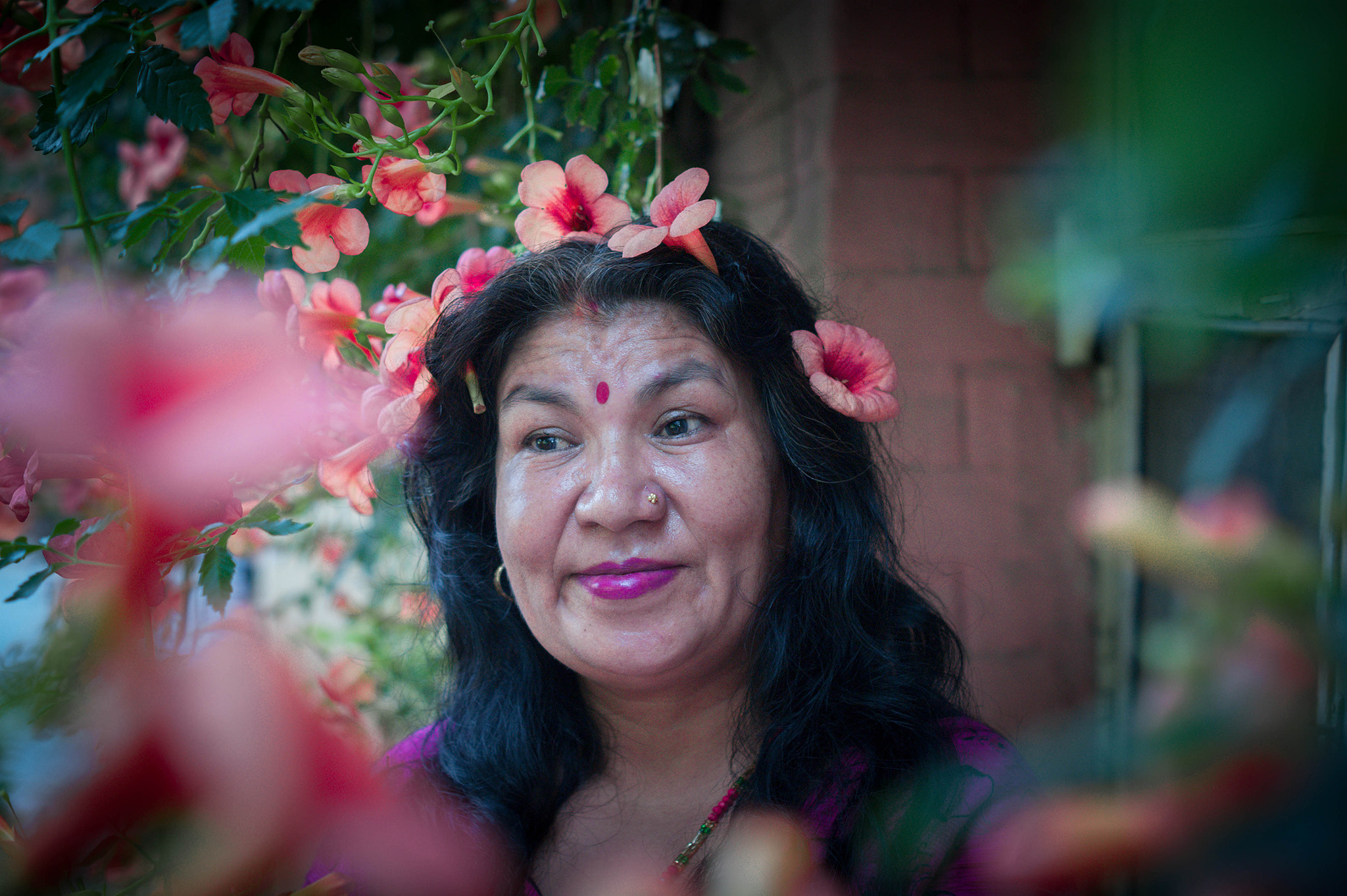 Sony Alpha DSLR-A390 + Sony DT 50mm F1.8 SAM sample photo. Portrait of mum photography