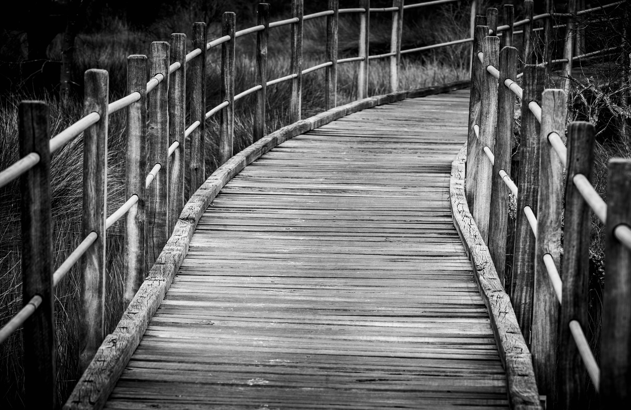 Nikon AF-S Nikkor 200-400mm F4G ED-IF VR sample photo. " wooden bridge " photography