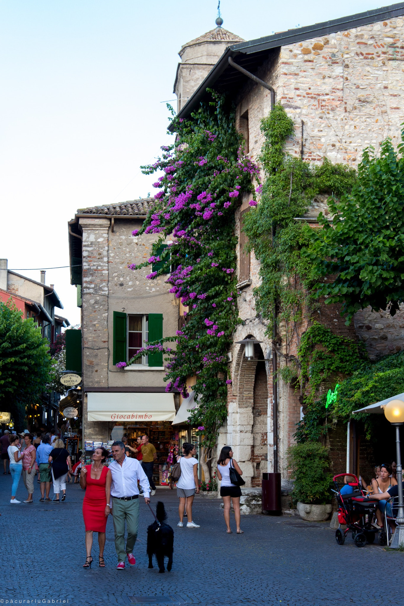 Canon EF 24-105mm F3.5-5.6 IS STM sample photo. Sirmione, old town photography