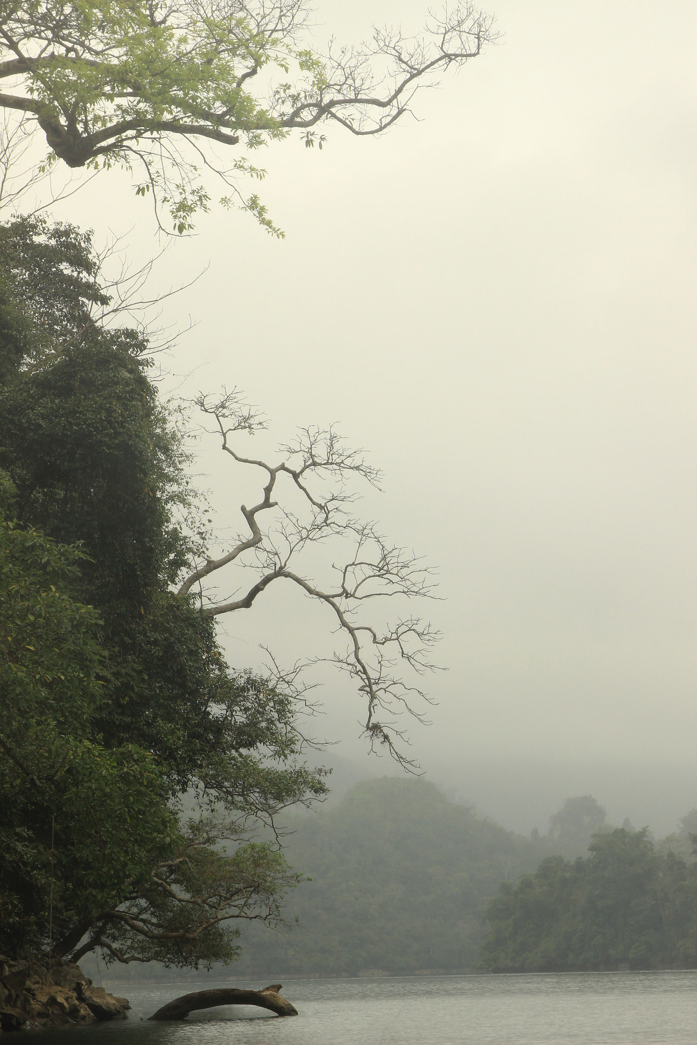 Canon EOS 600D (Rebel EOS T3i / EOS Kiss X5) sample photo. Mist on ba be lake (1) photography