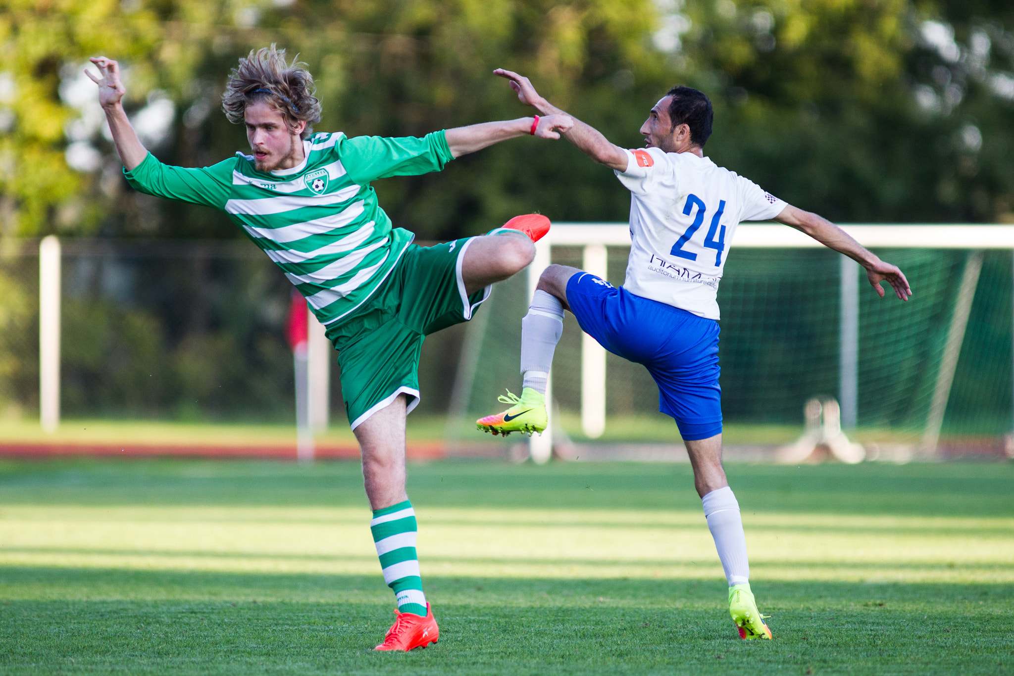 Canon EF 200mm F2.8L II USM sample photo. Dancing on the pitch photography