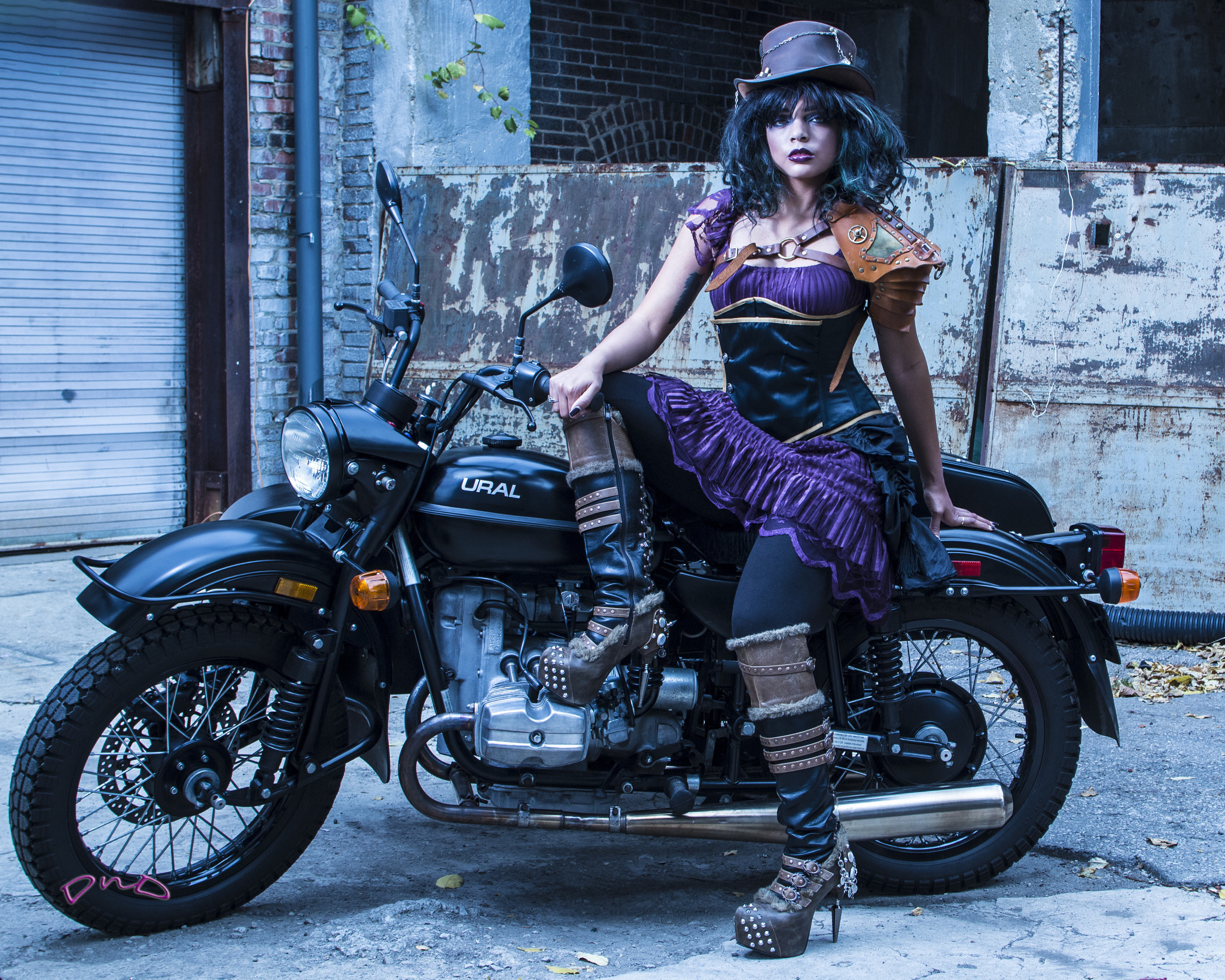 EF28-70mm f/2.8L USM sample photo. Steampunk  on a ural photography