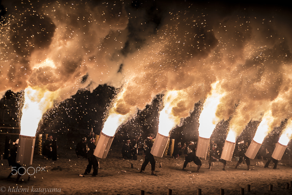 Sony a7S + Sigma 70-300mm F4-5.6 DL Macro sample photo. Tezutsu_hanabi fireworks!　yagura dragon photography