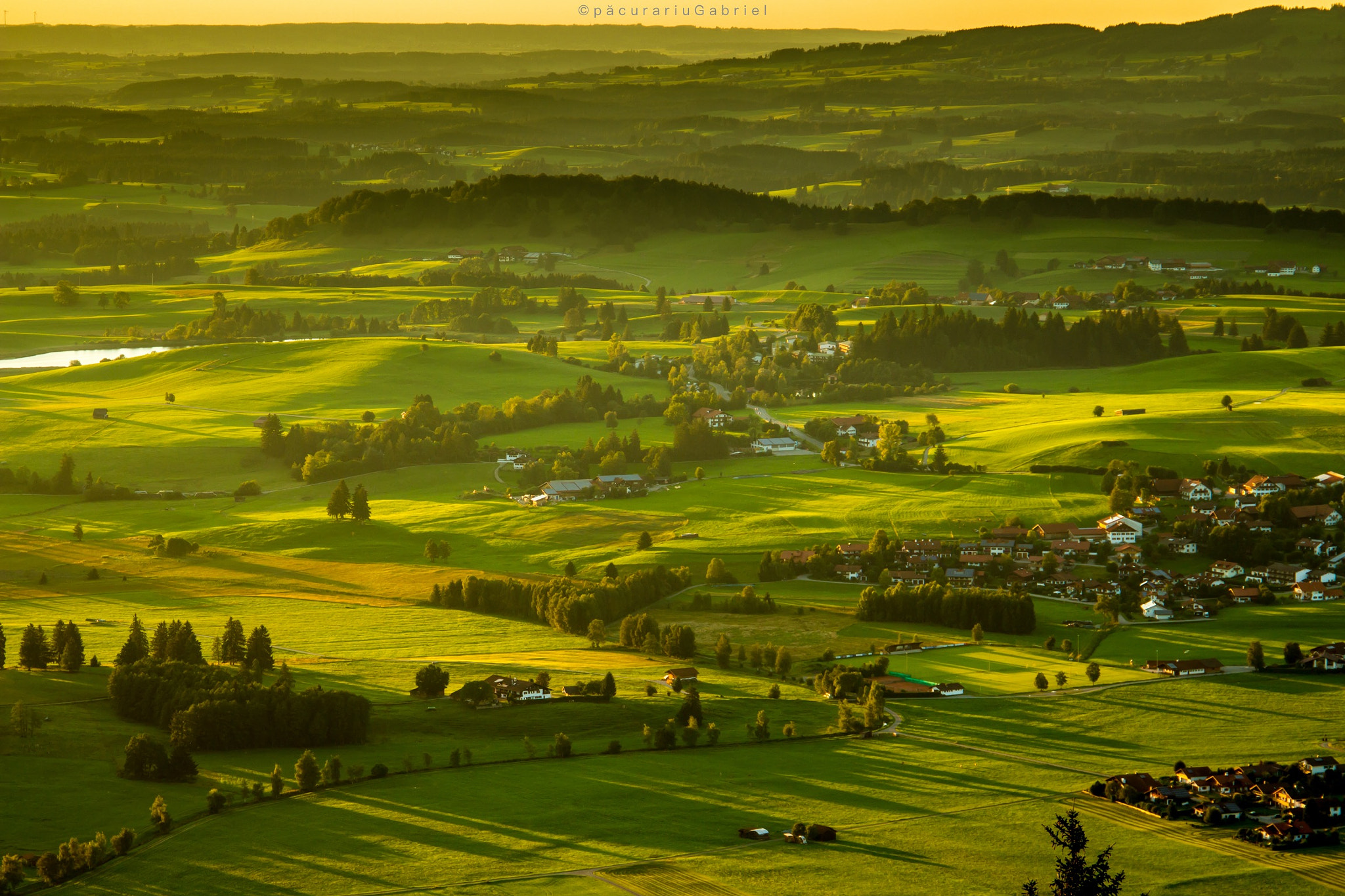 Canon EF 24-105mm F3.5-5.6 IS STM sample photo. View from buchenberg to bayerniderhofeb ,germany photography