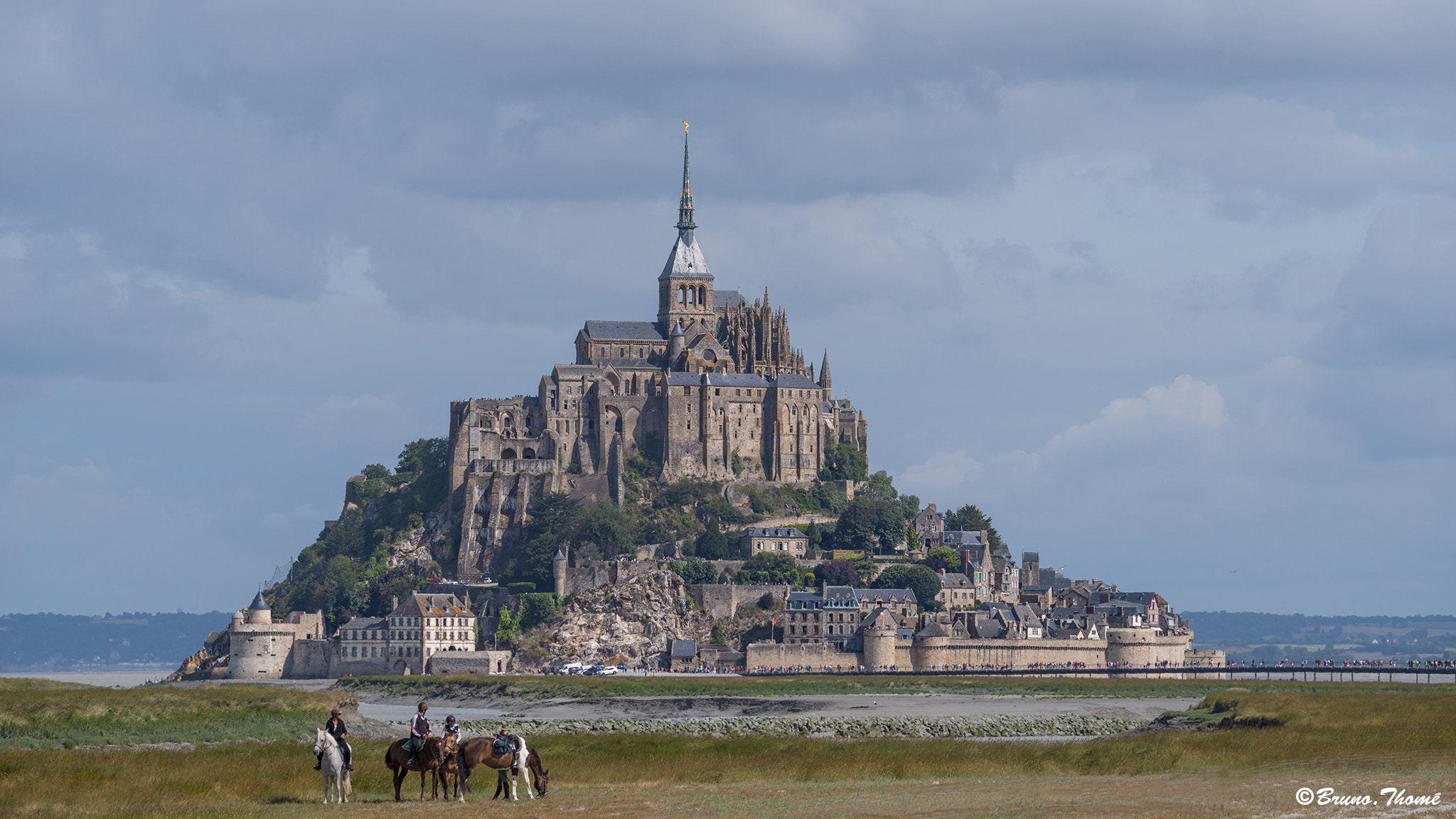 Pentax K-1 sample photo. Mont saint-michel photography