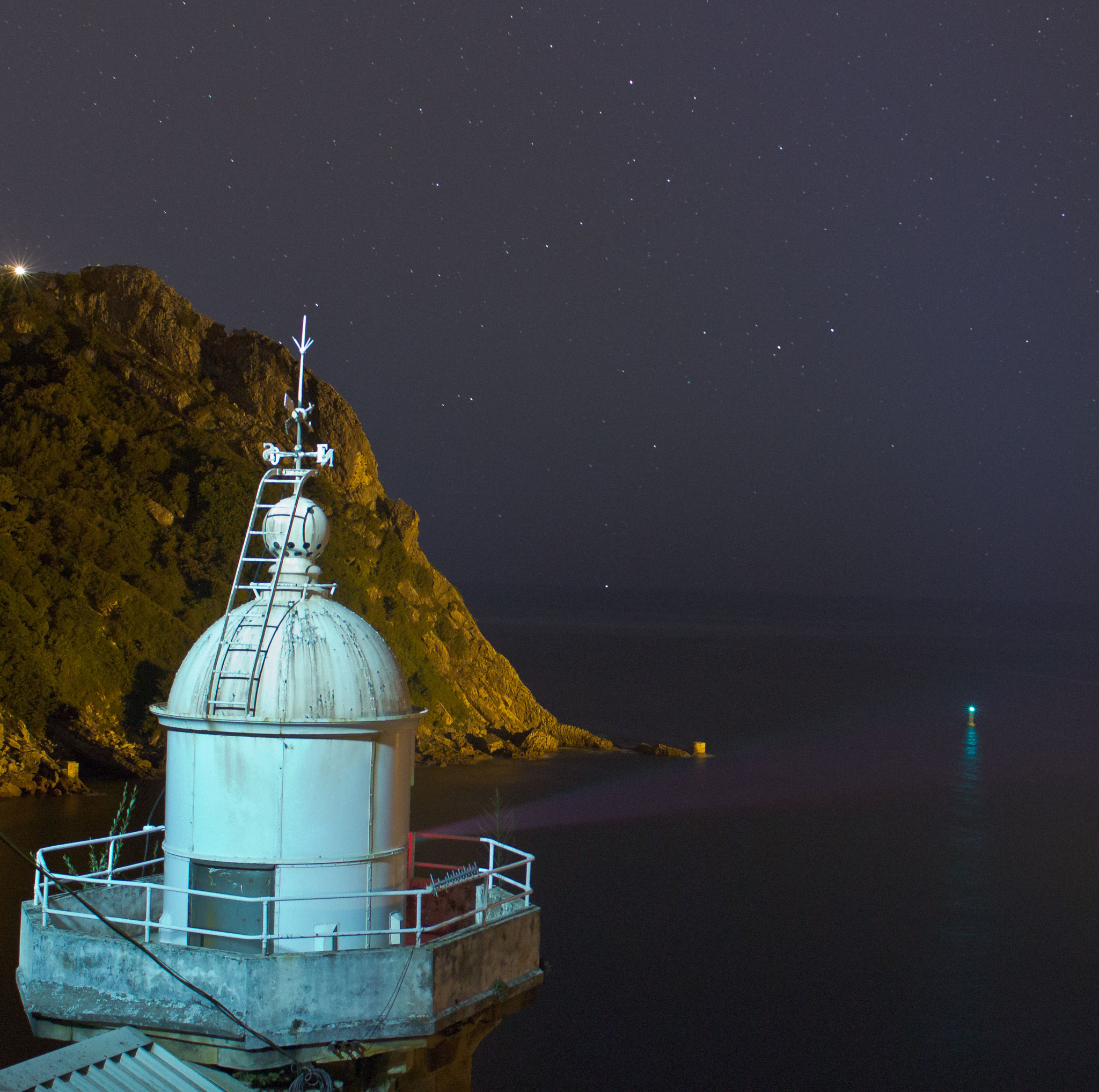 Canon EOS 700D (EOS Rebel T5i / EOS Kiss X7i) + Sigma 24-70mm F2.8 EX DG Macro sample photo. Lighthouse ( pasajes san pedro) photography