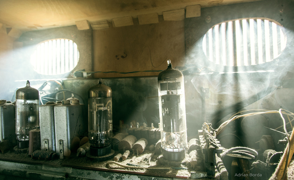Inside a dusty old radio de Adrian Borda en 500px.com