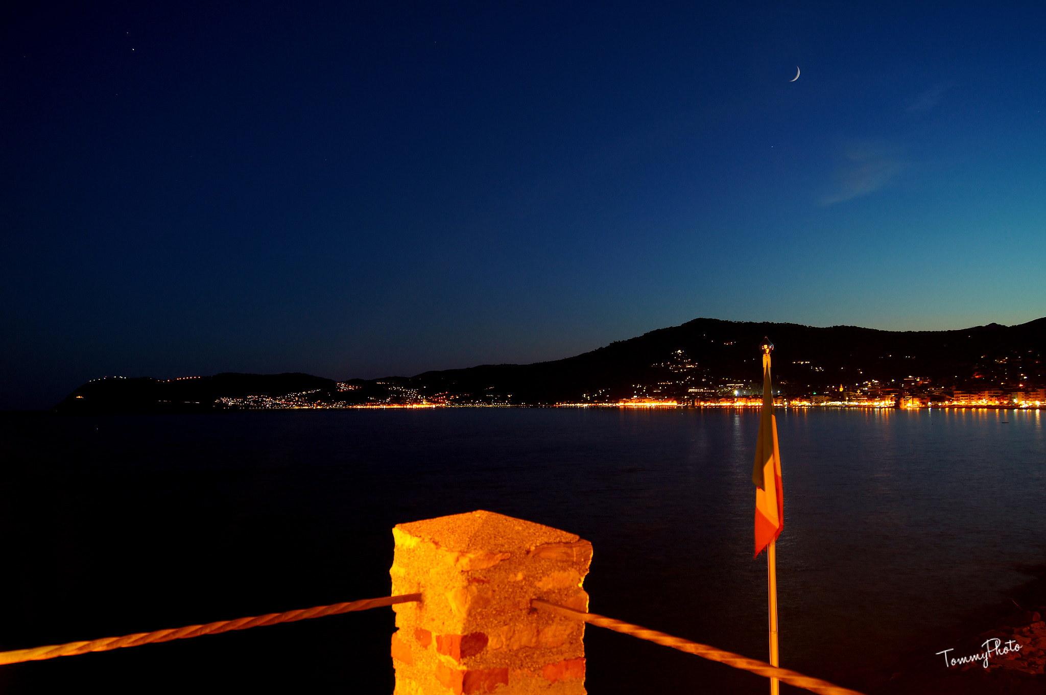 Sony SLT-A35 + Sony DT 18-55mm F3.5-5.6 SAM sample photo. Tramonto dalla cappelletta di alassio photography