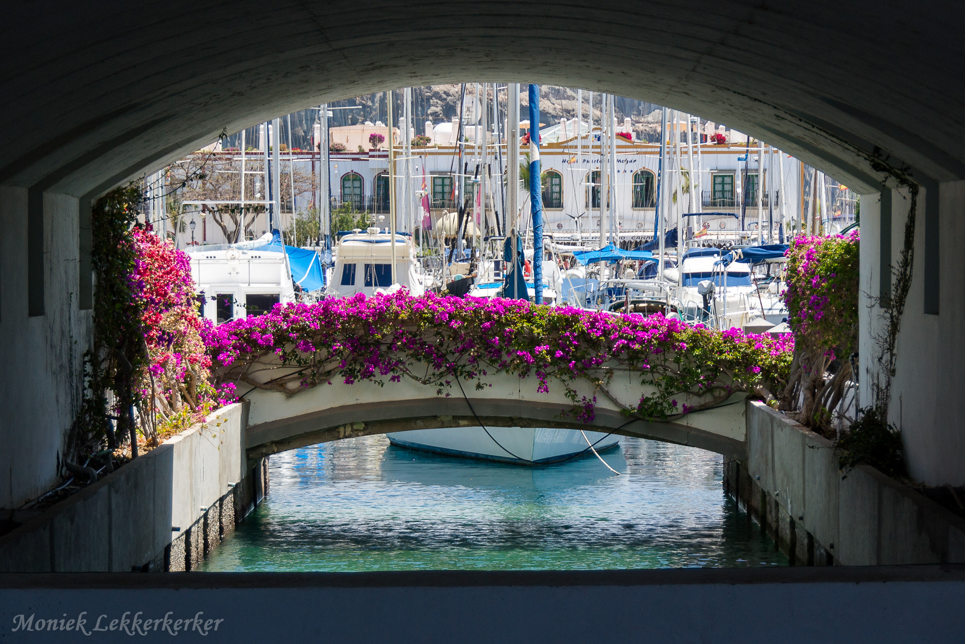 Sony Alpha DSLR-A500 sample photo. Puerto de mogan, gran canaria photography