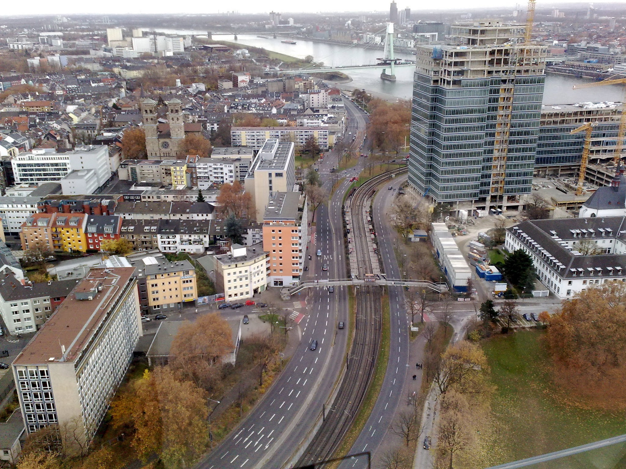 Nokia N82 sample photo. View of cologne  photography