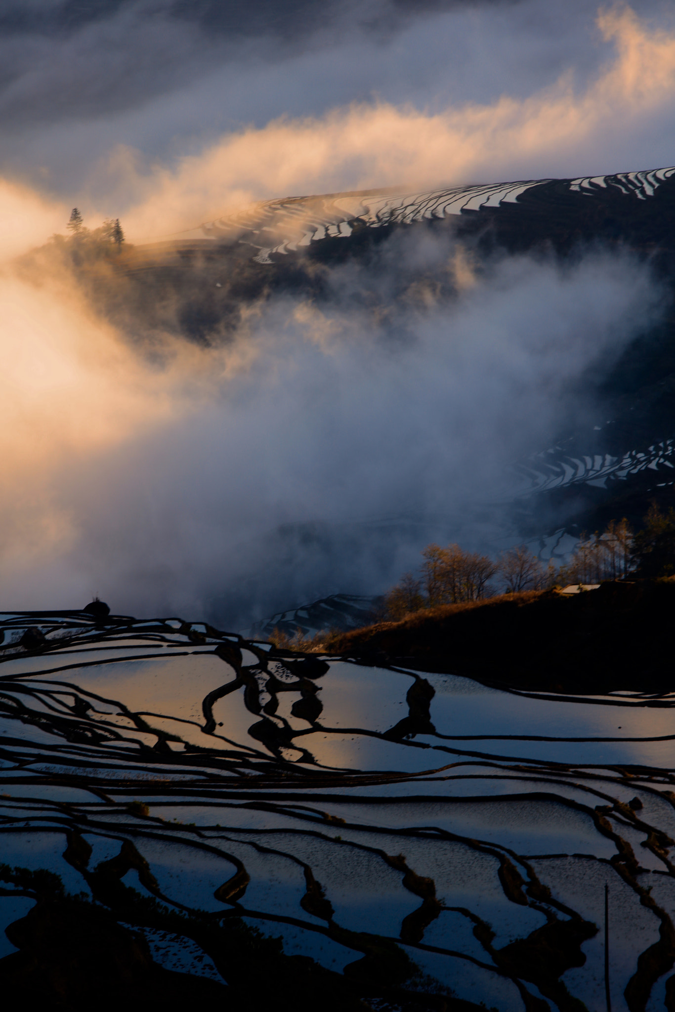 Canon EOS 5DS + Canon EF 70-200mm F2.8L USM sample photo. 元阳梯田 photography