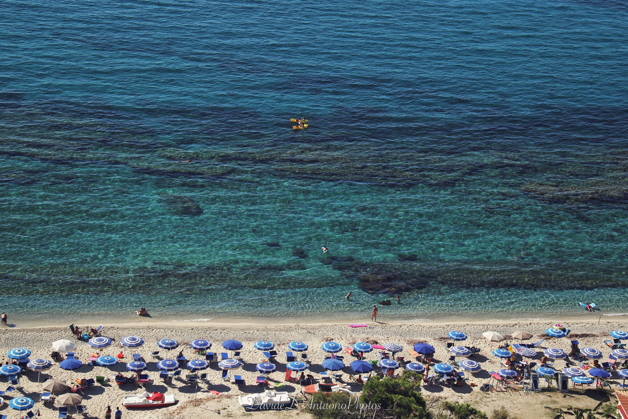 Canon EF-S 18-135mm F3.5-5.6 IS sample photo. Tropea, the fantastic beach of calabria photography