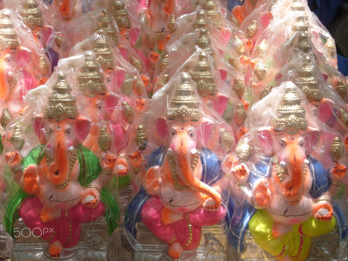 Panasonic DMC-FX01 sample photo. All set for the upcoming ganesha festival in india photography