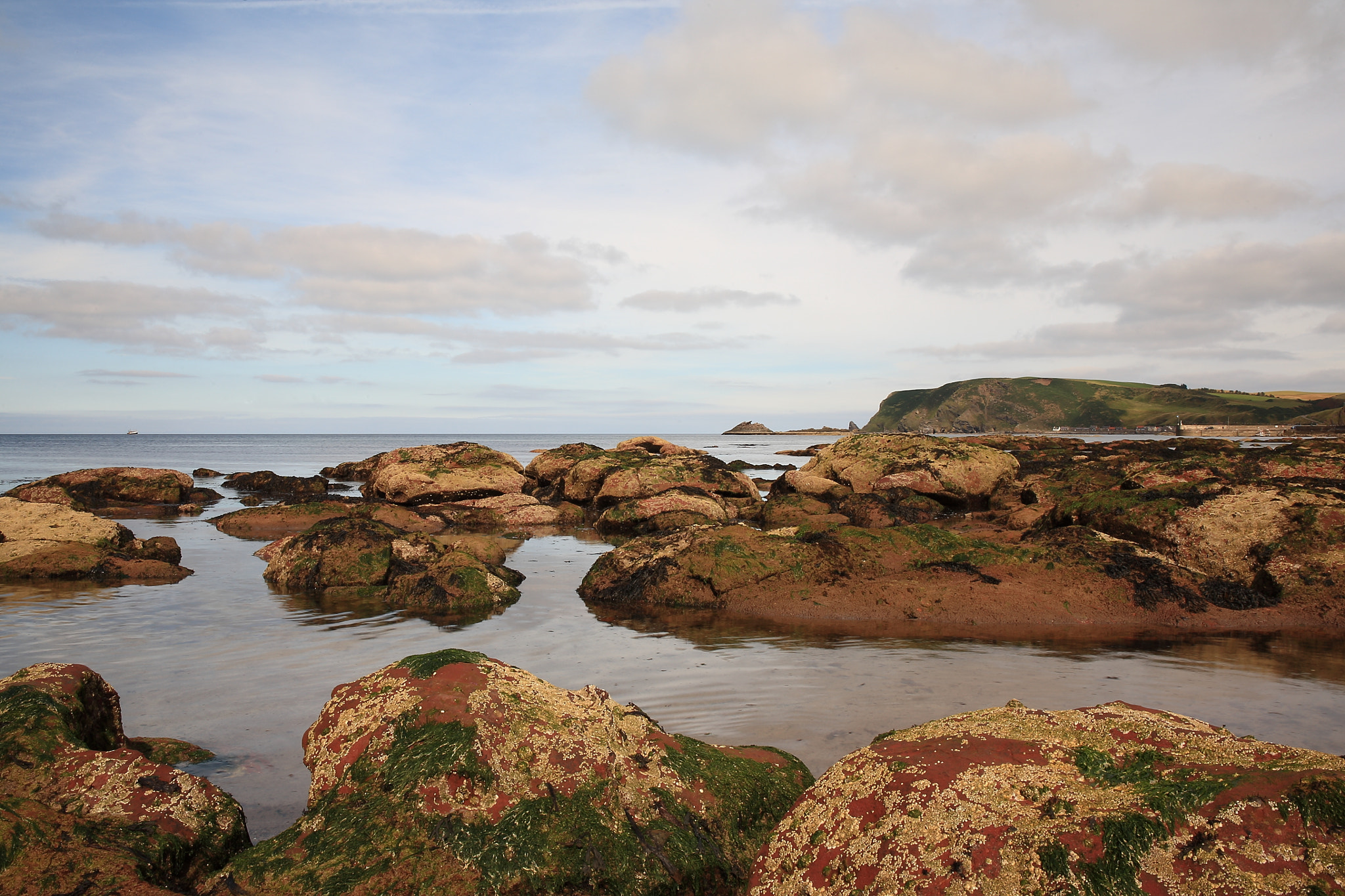 Canon EOS 5D + Canon EF 24-70mm F4L IS USM sample photo. Rock pool photography