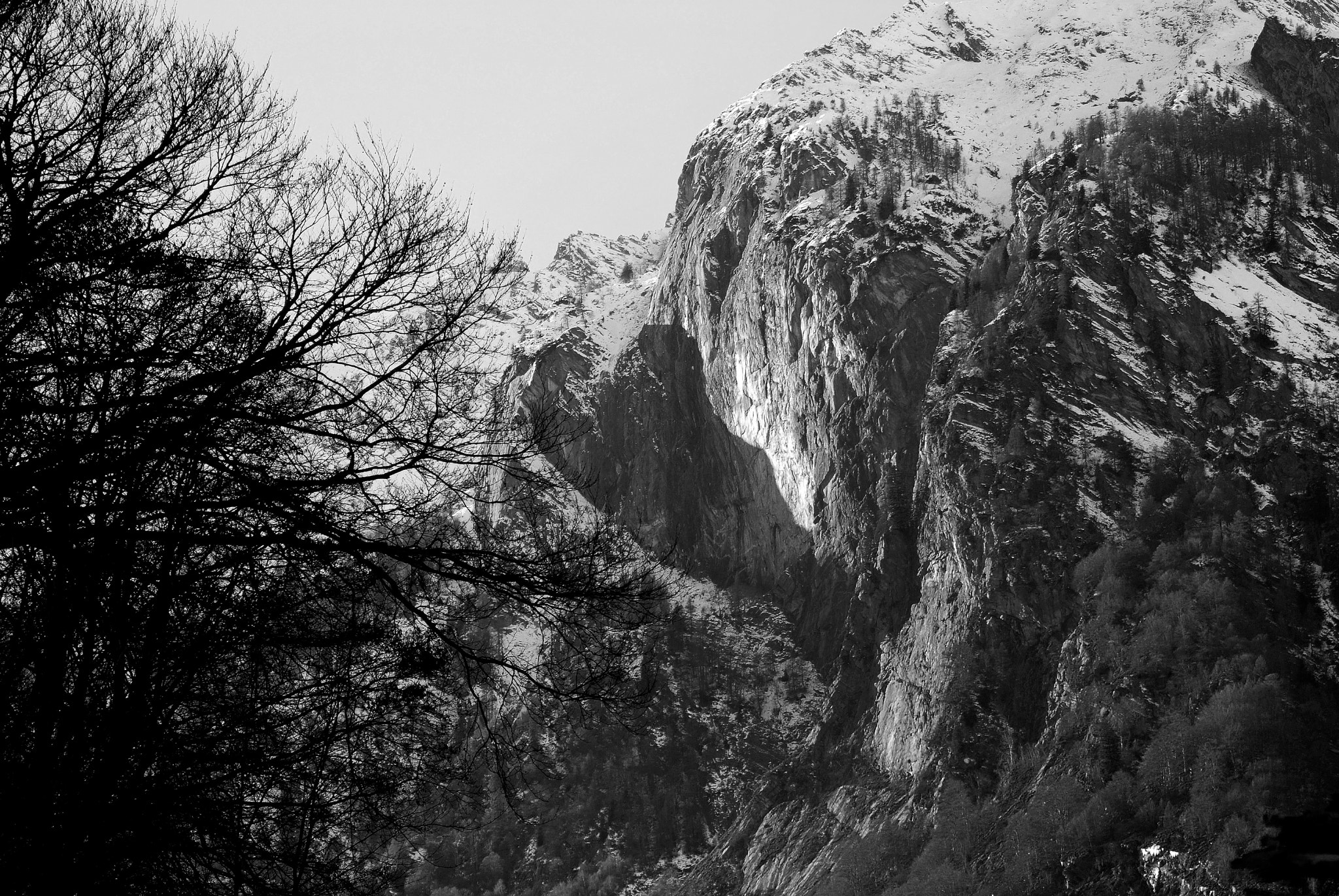 Nikon D40X sample photo. Precipizio di strem photography