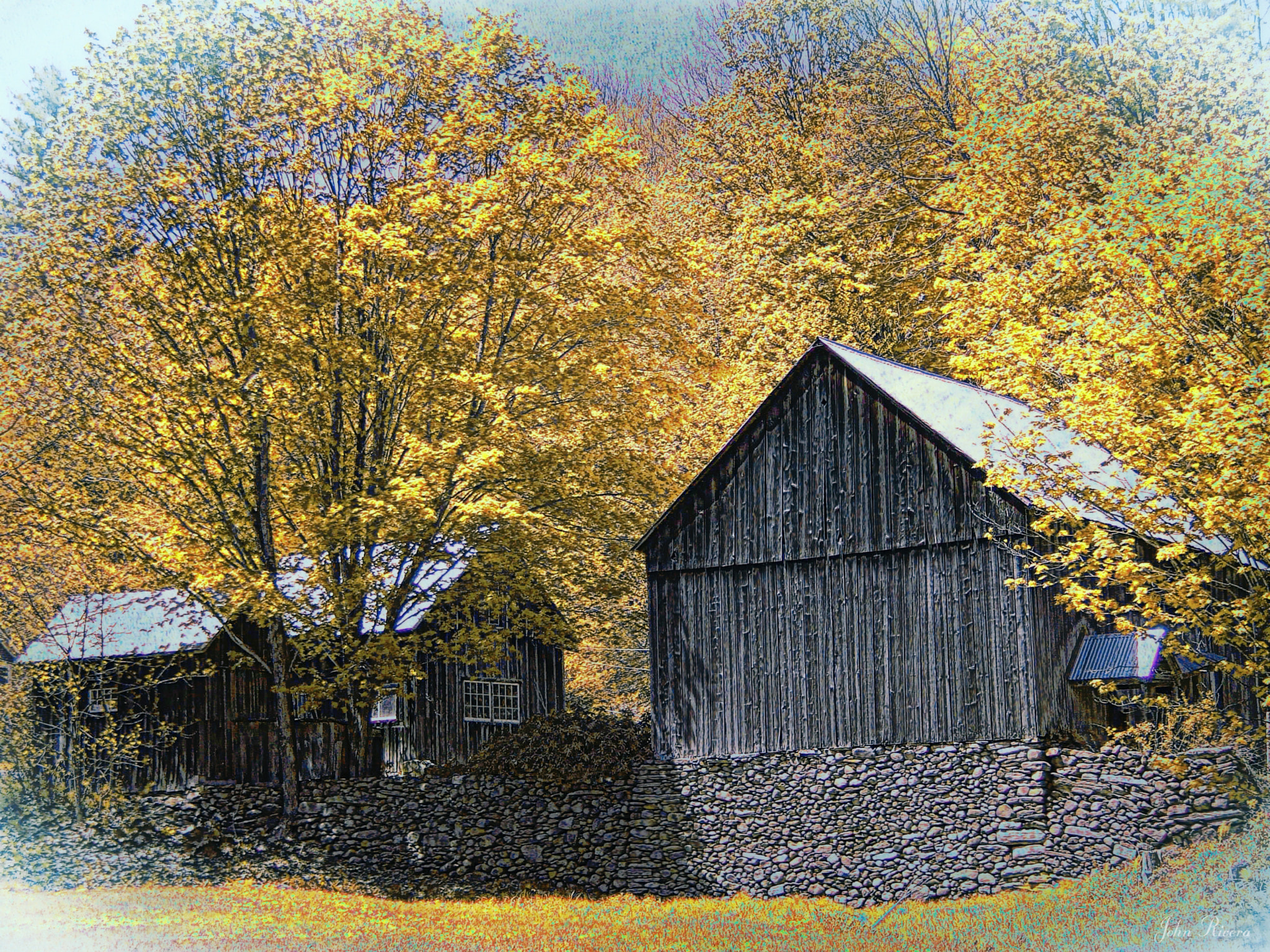 Fujifilm FinePix S5200 sample photo. Bethel mountain farm photography