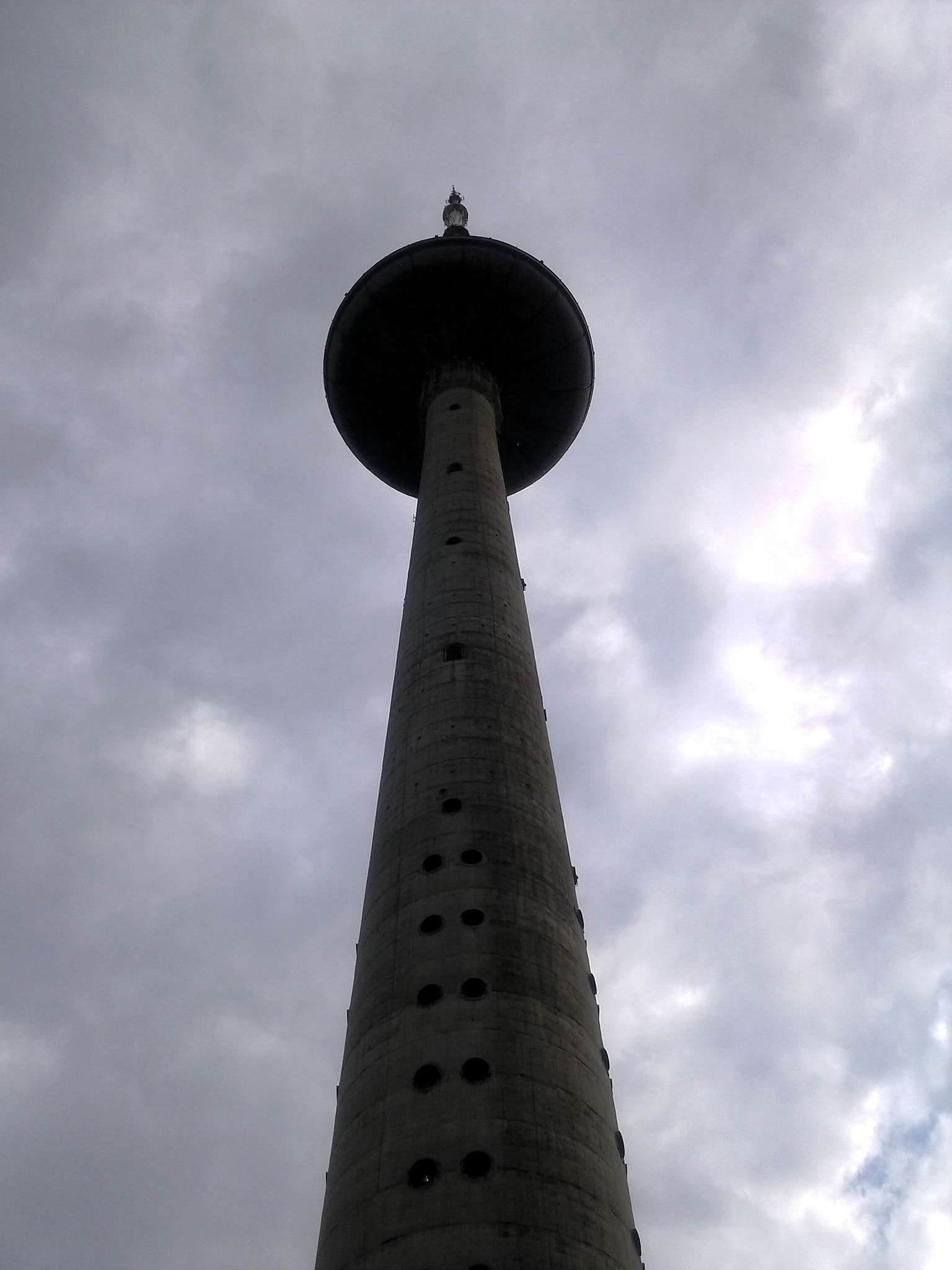 Nokia C6-00 sample photo. Tv tower in vilnius, lithuania photography