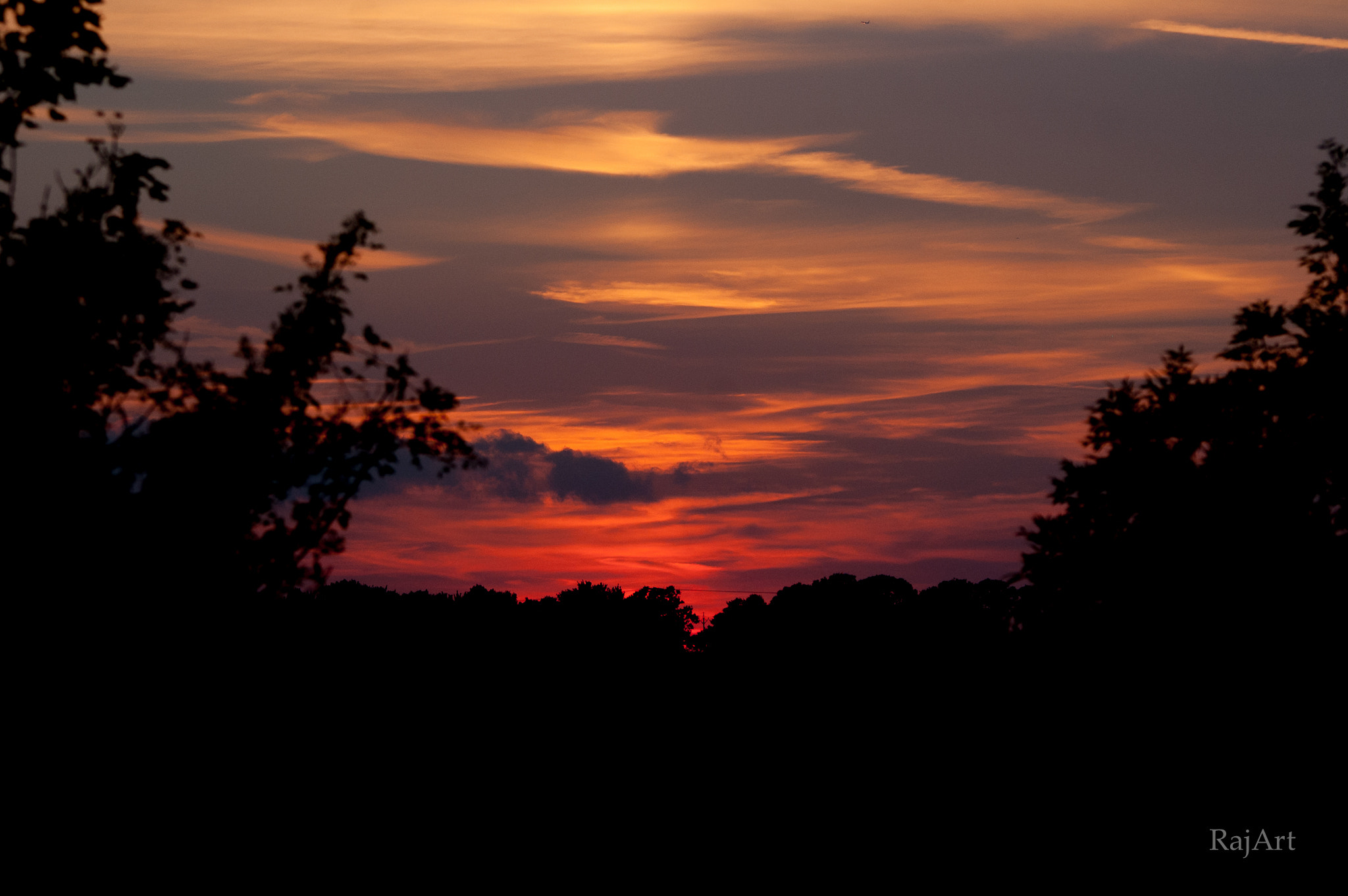 Nikon D40 sample photo. Sunset photography