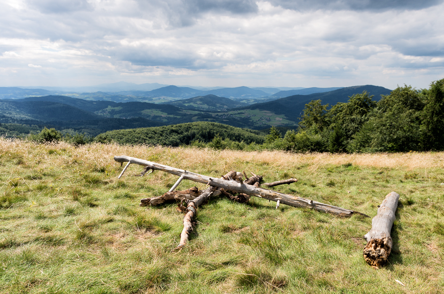 Pentax K-5 IIs sample photo. View from Łopień mountain beskid wyspowy poland photography