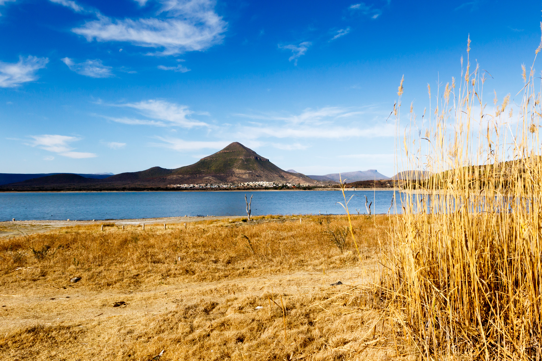 Canon EF 300mm f/2.8L sample photo. The river view - graaff-reinet landscape photography