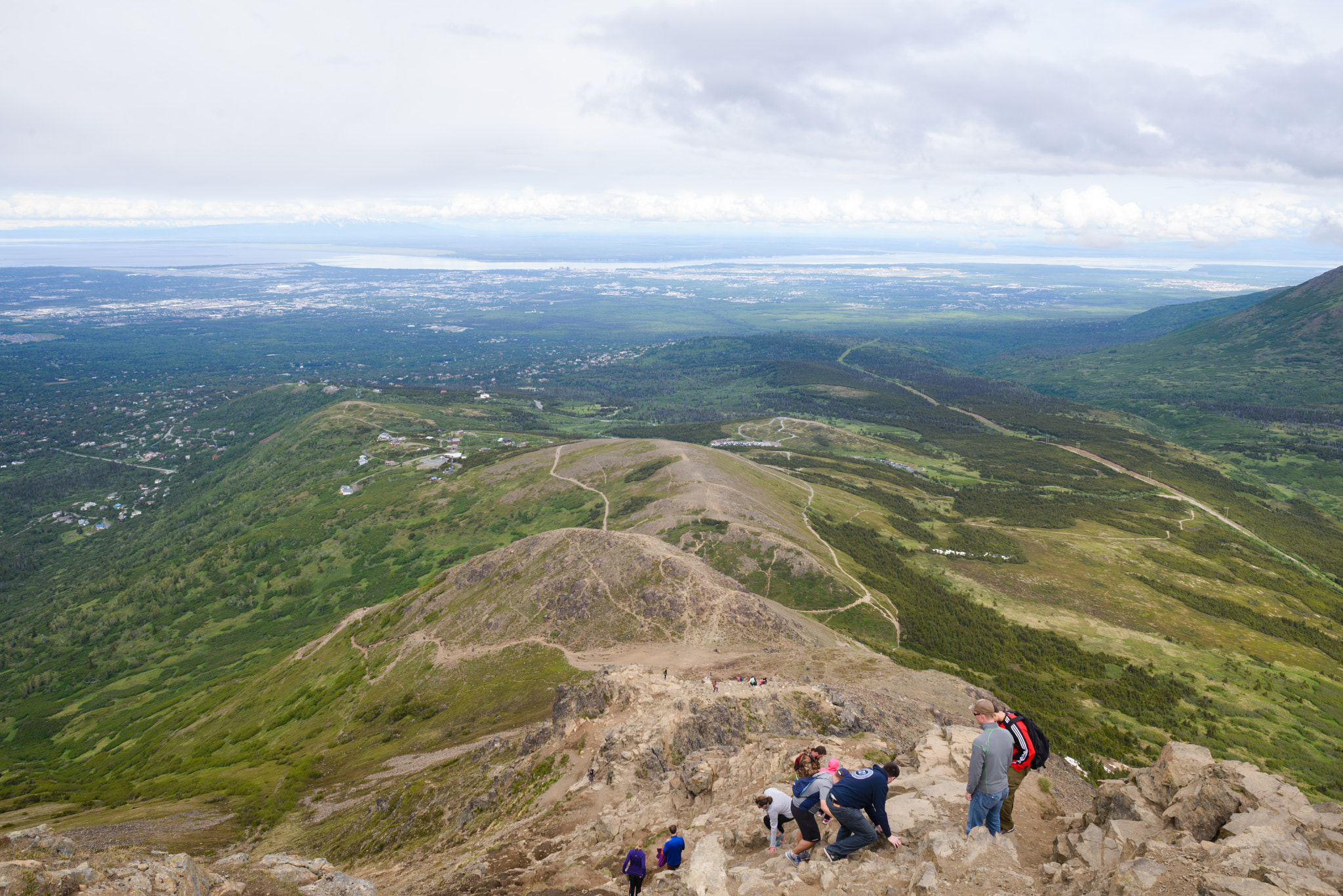 Nikon D610 + AF Nikkor 24mm f/2.8 sample photo. Ak honeymoon anchorage & flattop mountain photography