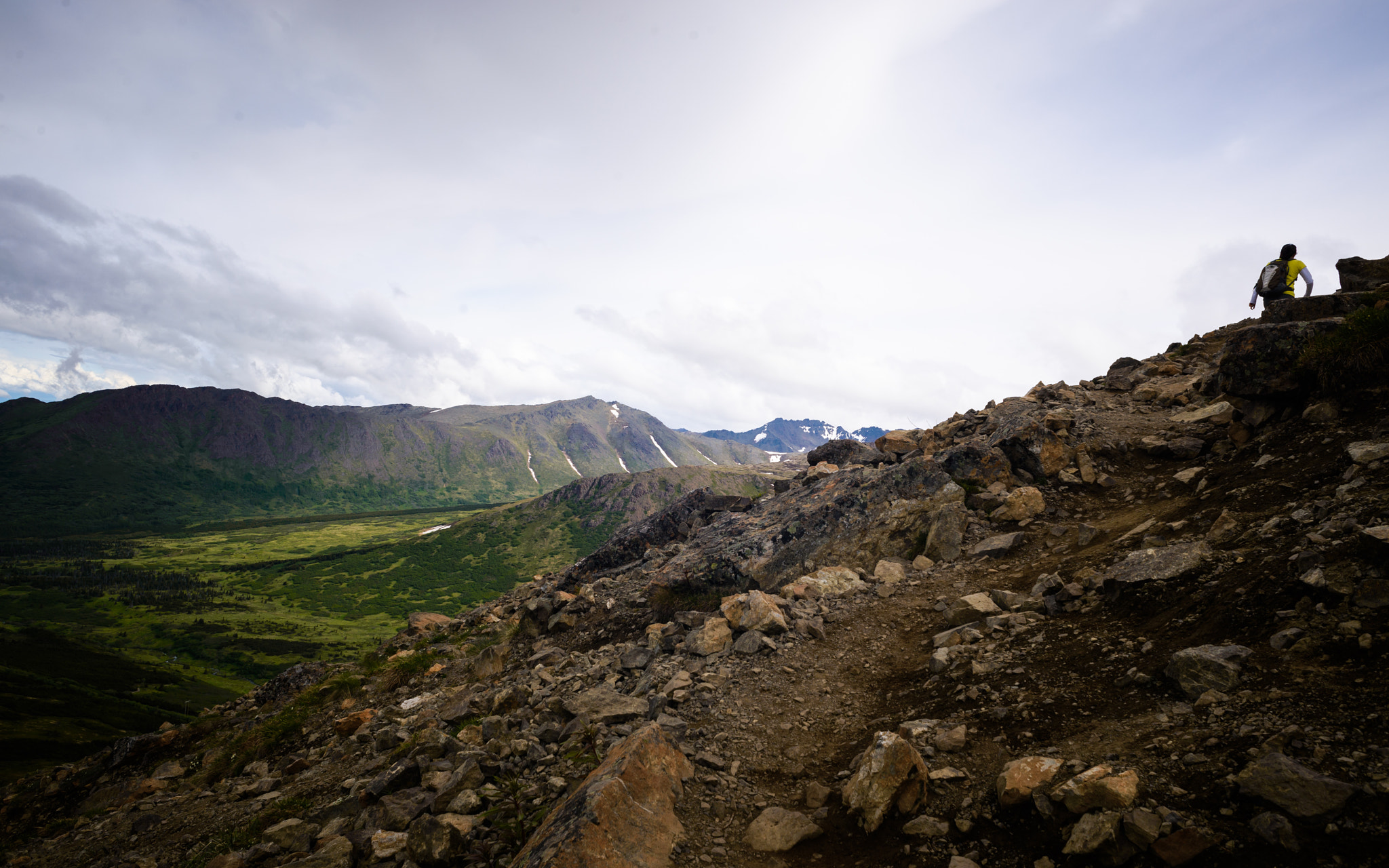 Nikon D610 + AF Nikkor 24mm f/2.8 sample photo. Ak honeymoon anchorage & flattop mountain photography