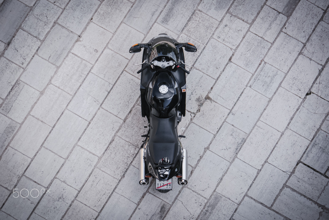 Panasonic Lumix DMC-GH2 sample photo. Cbr1100xx from above photography