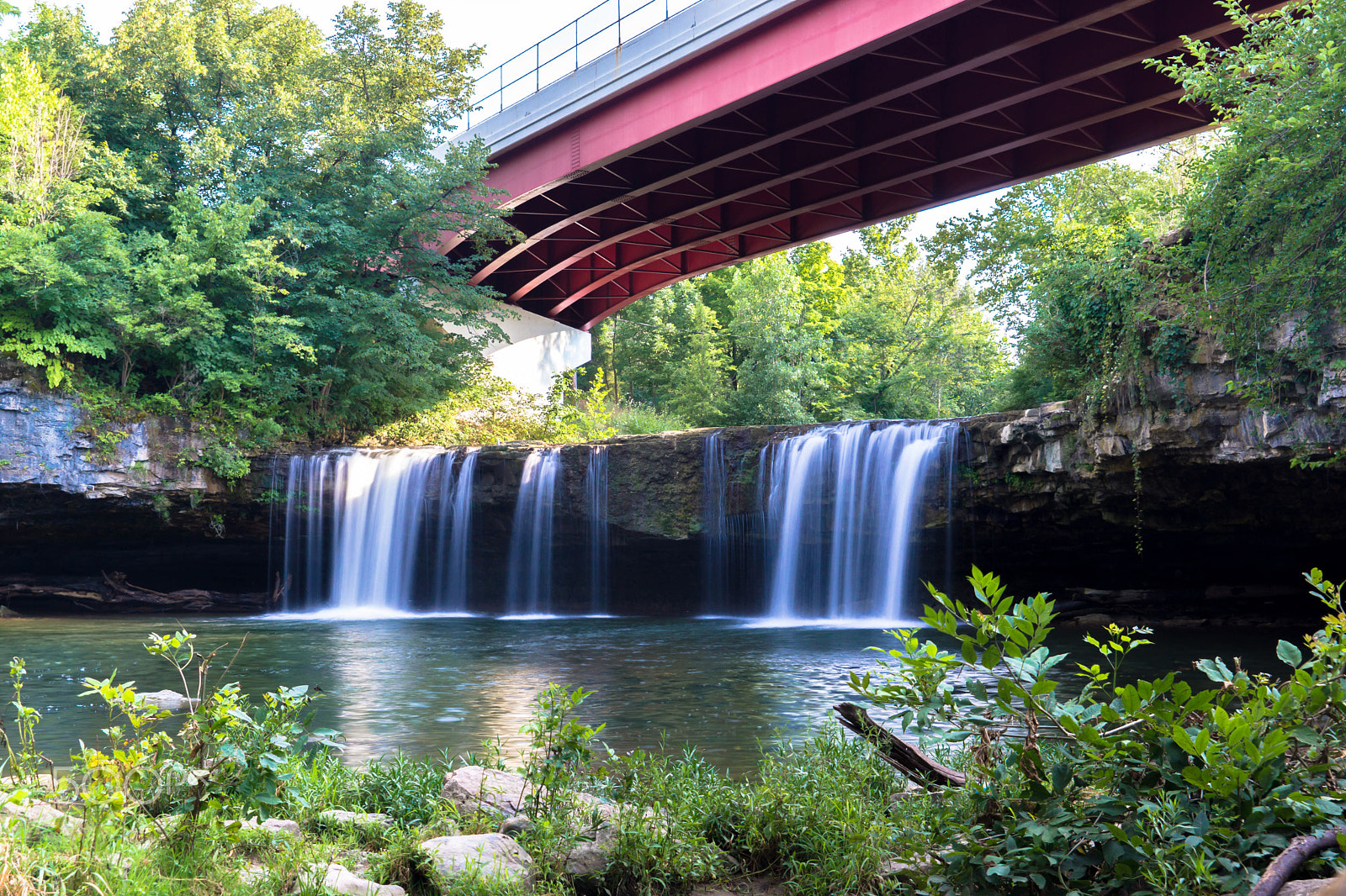 Sony SLT-A77 sample photo. Waterfall ludlow photography