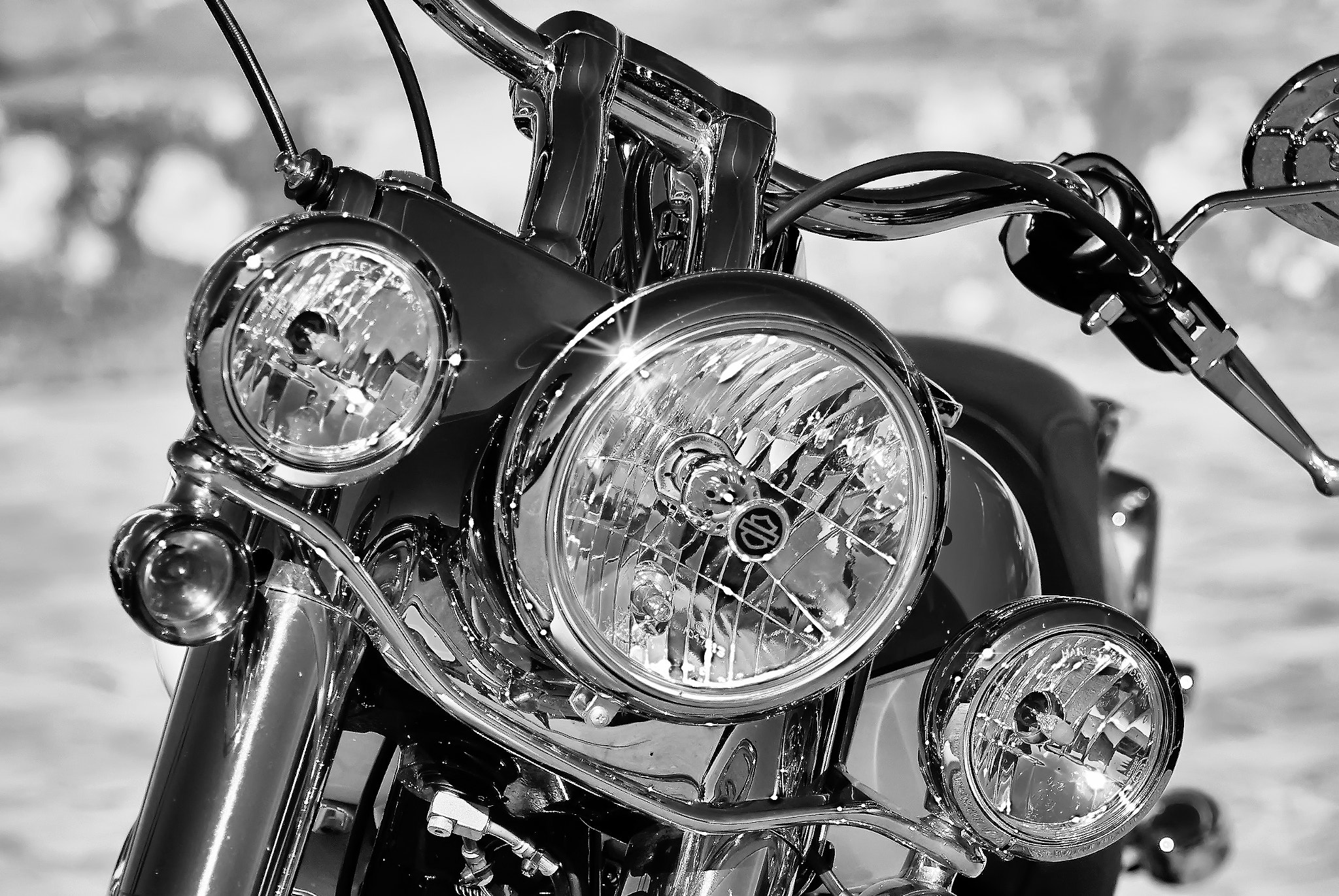 Pentax K10D sample photo. Harley davidson photography